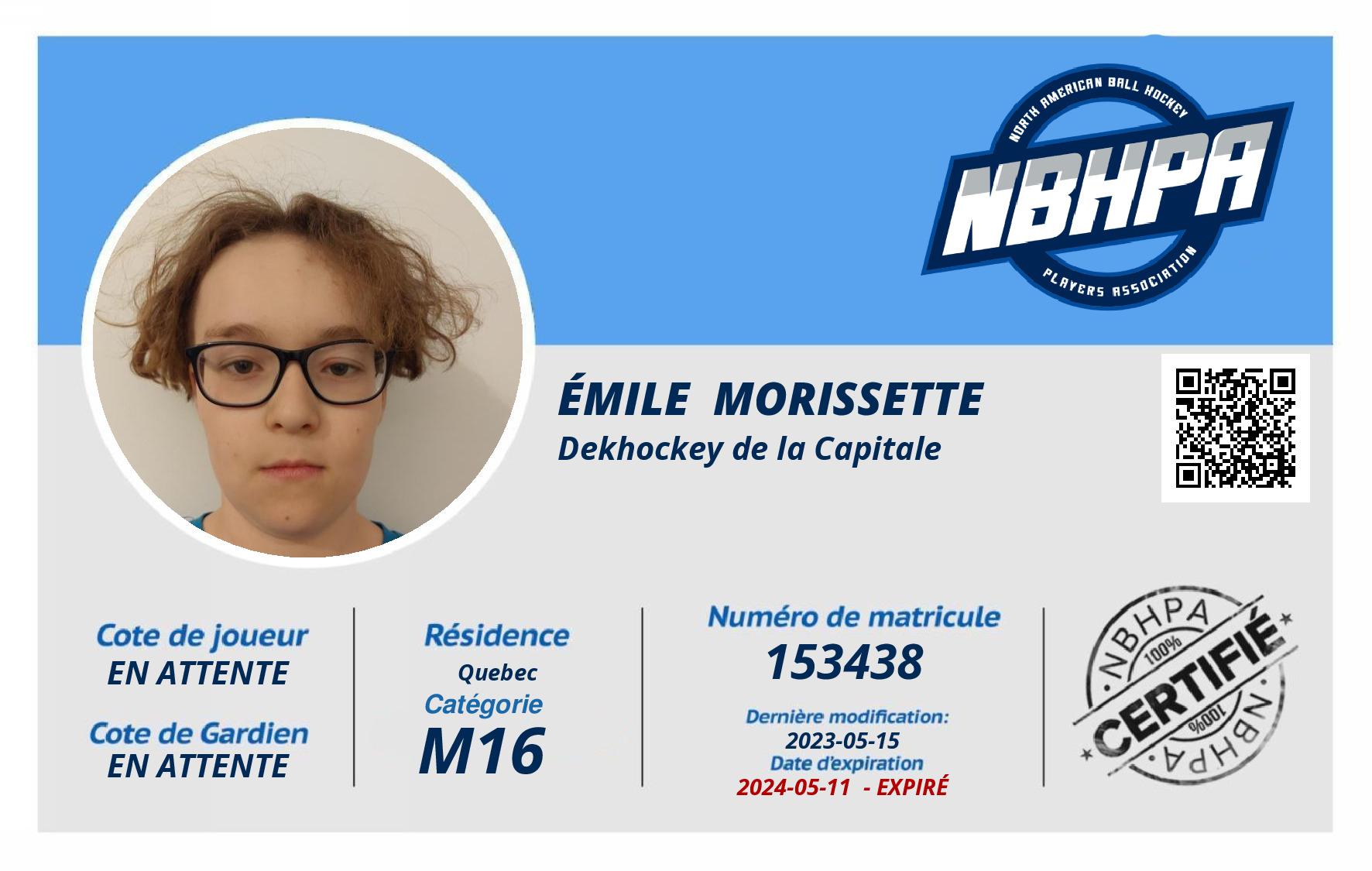 Émile  Morissette 