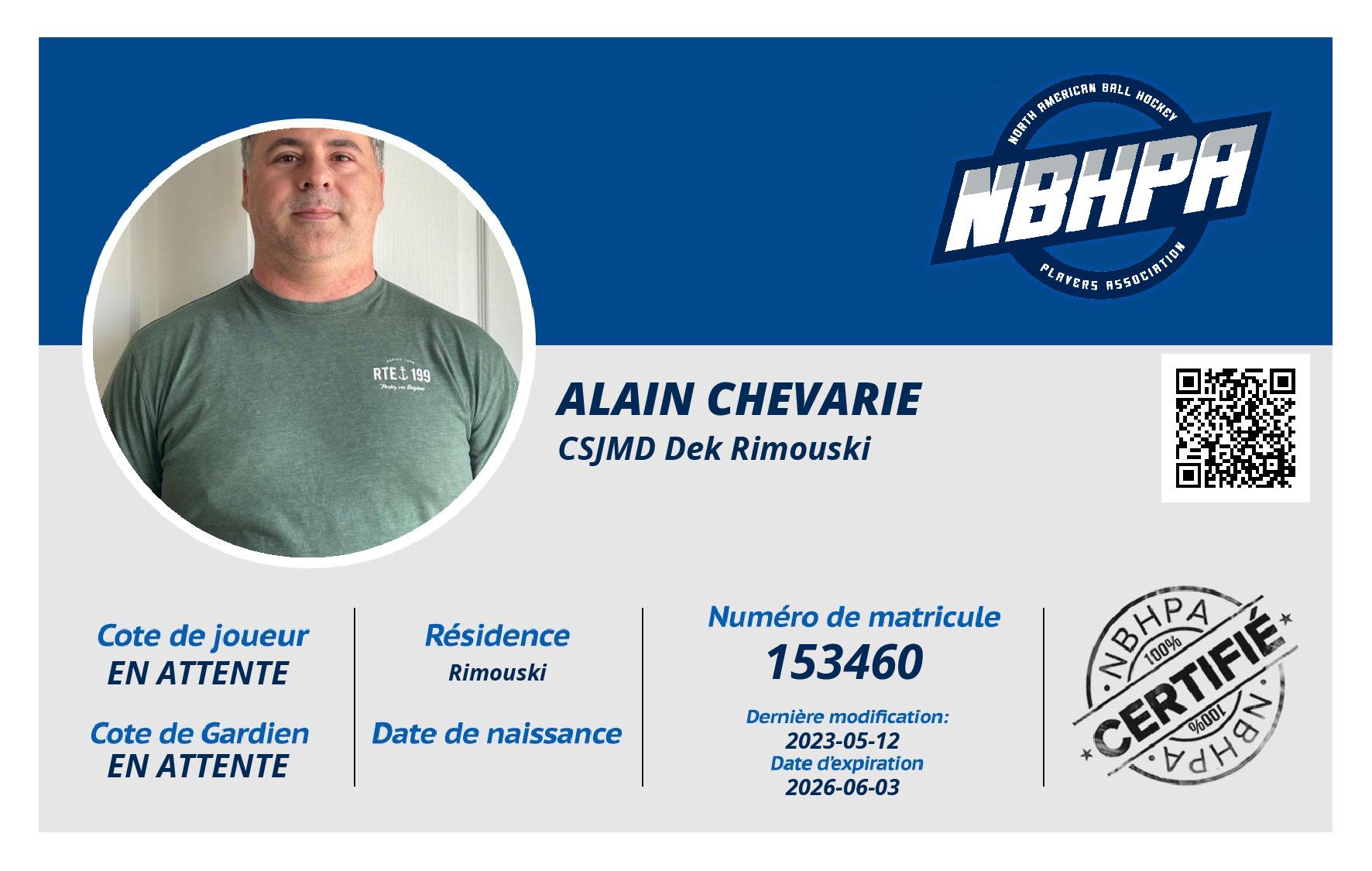 Alain Chevarie