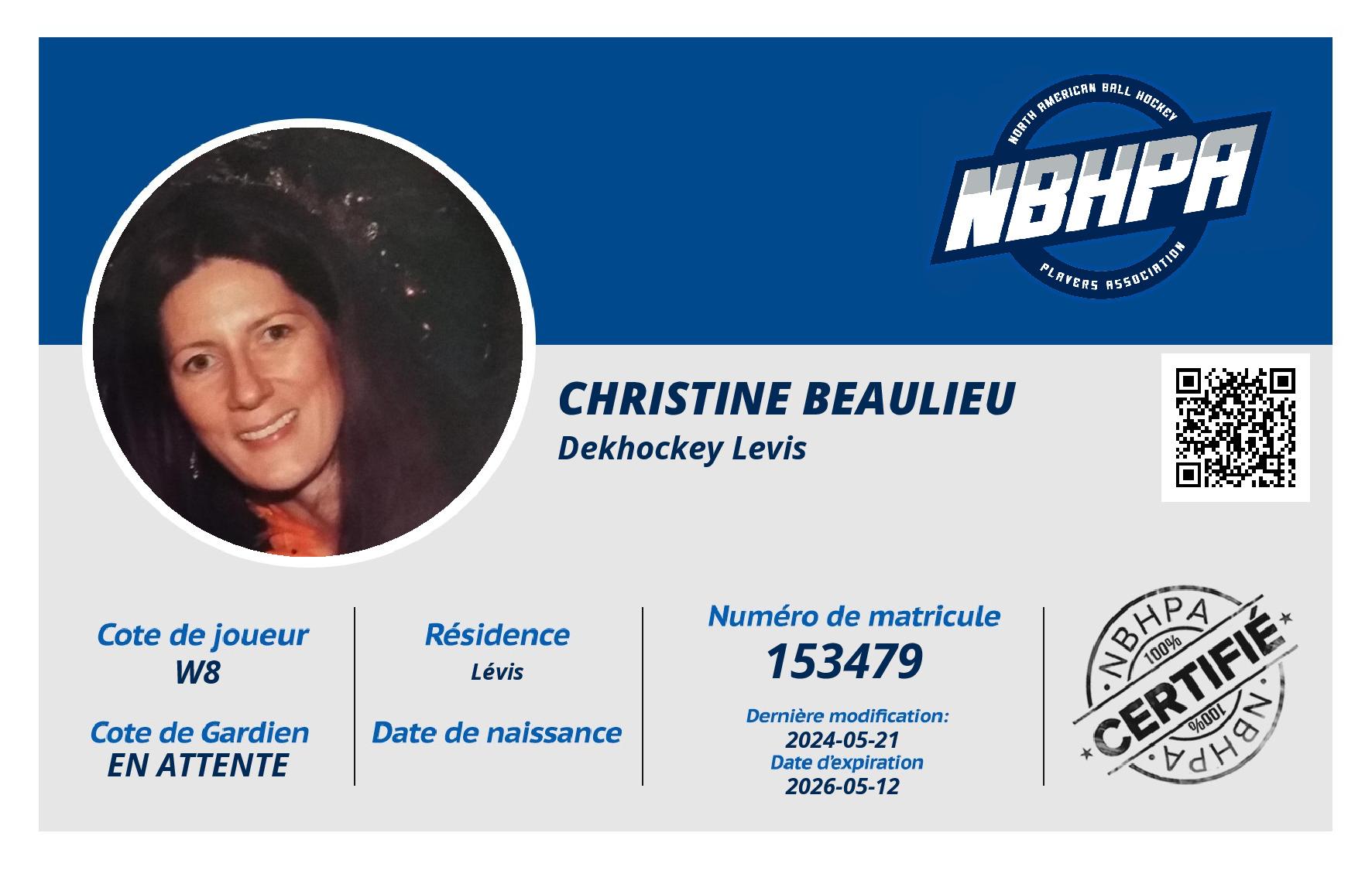 Christine Beaulieu