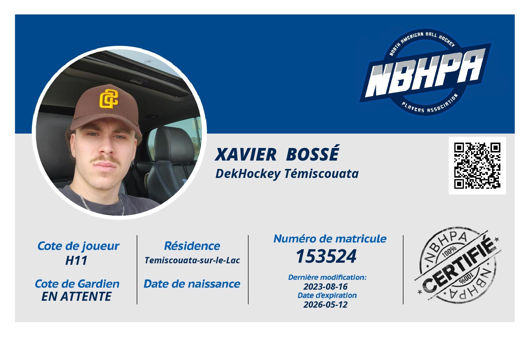 Xavier  Bossé