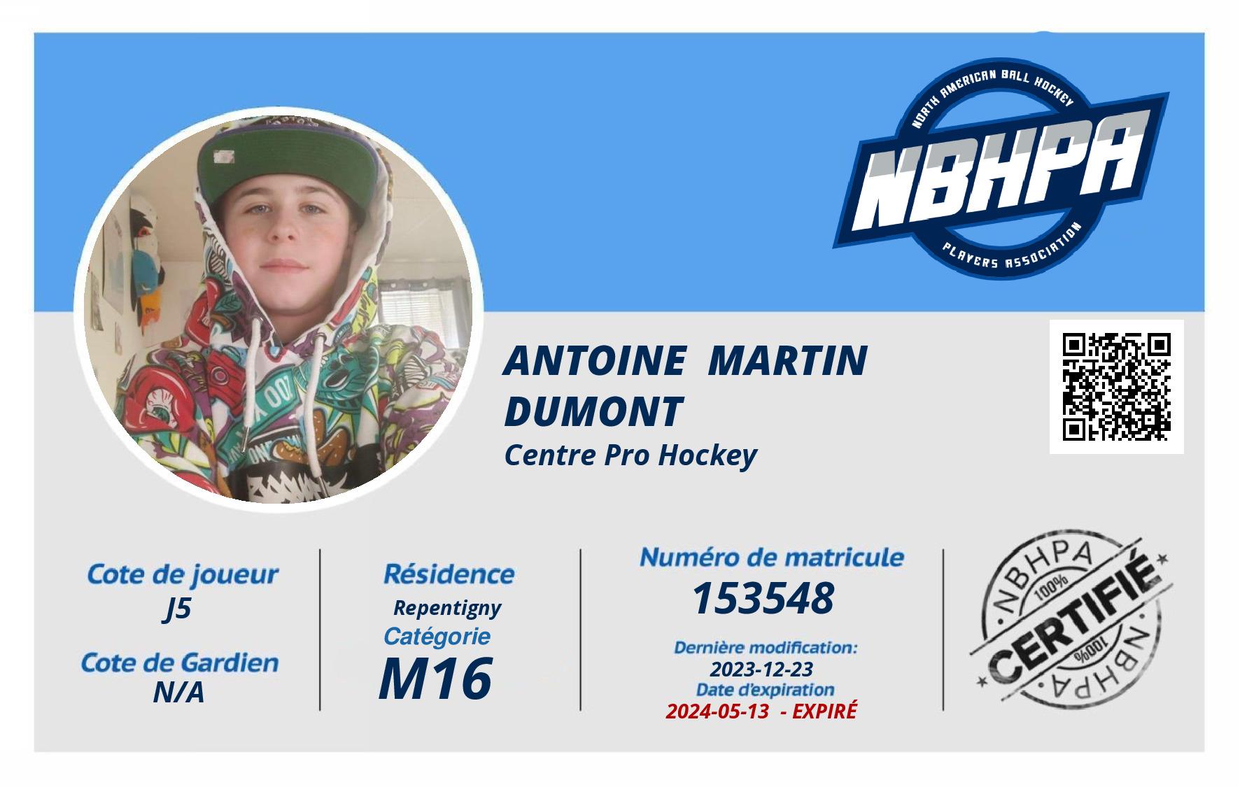 Antoine  Martin Dumont 