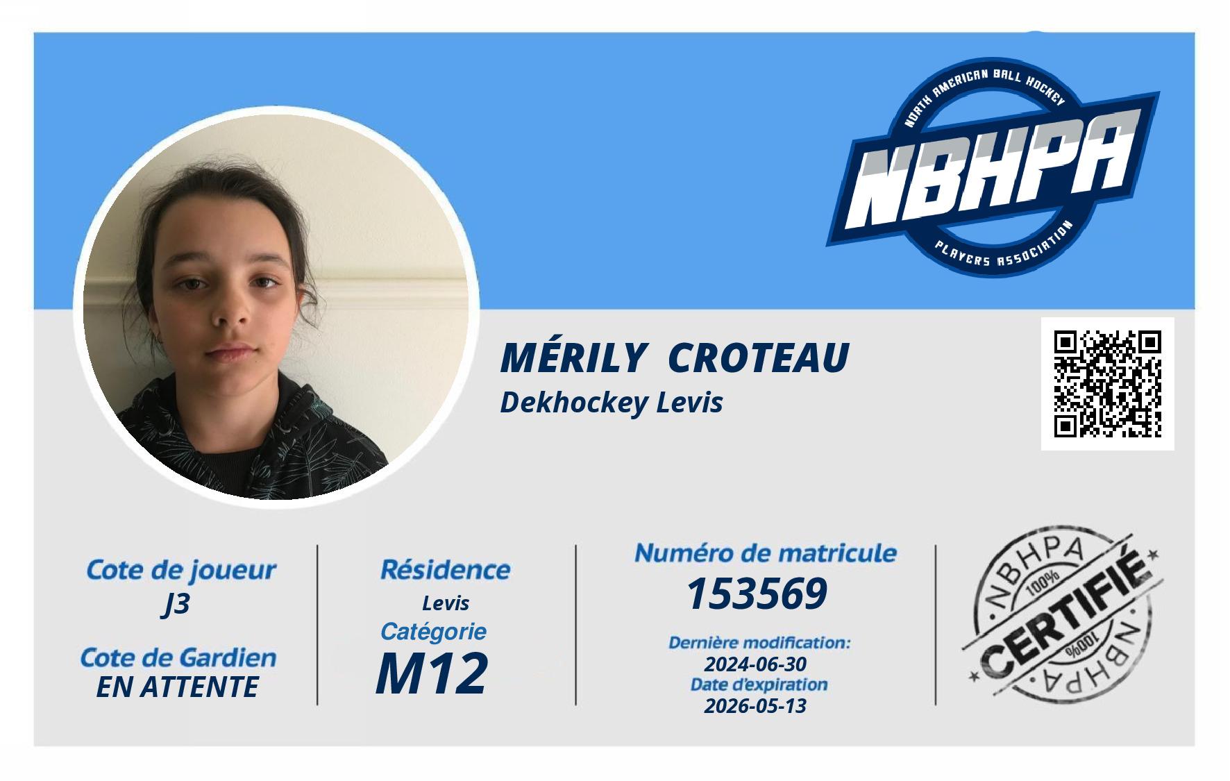 Mérily  Croteau 