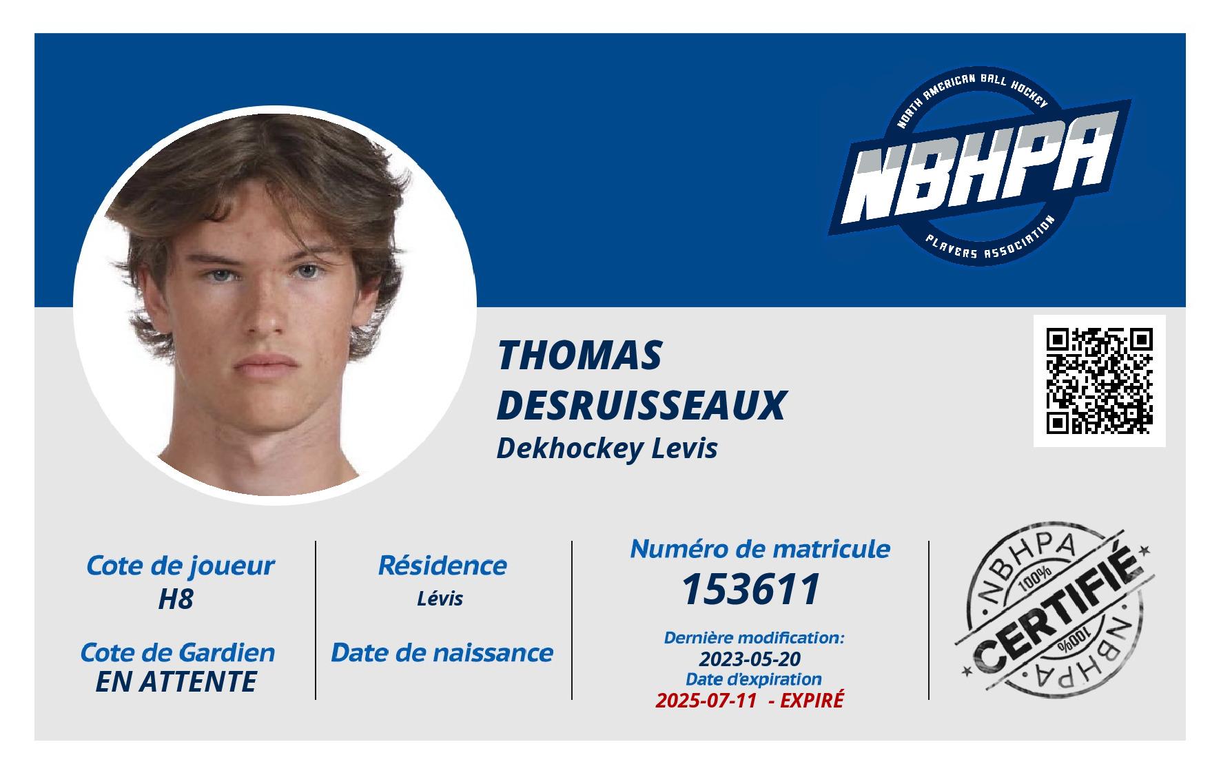 Thomas  Desruisseaux 