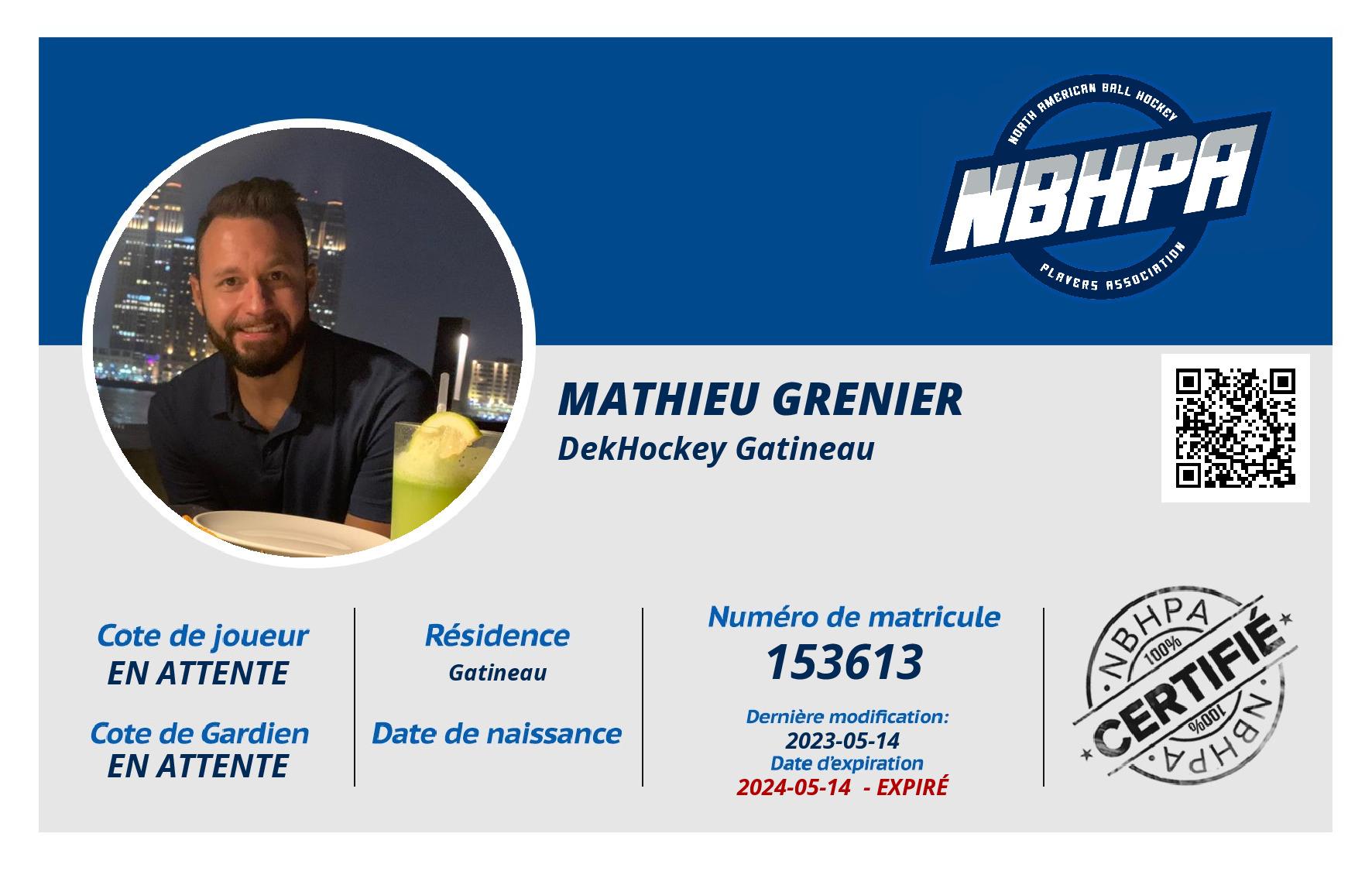 Mathieu Grenier