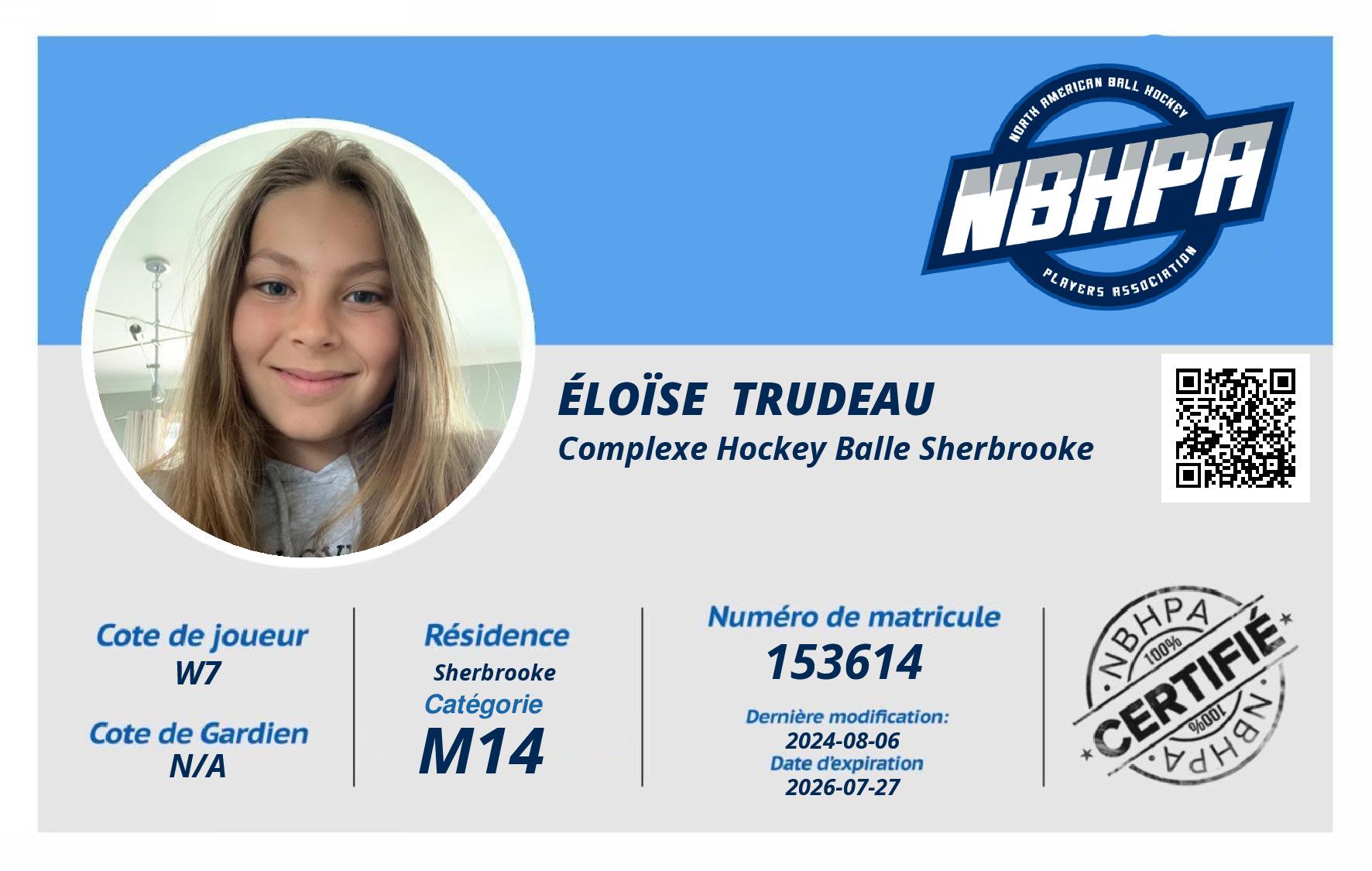 Éloïse  Trudeau