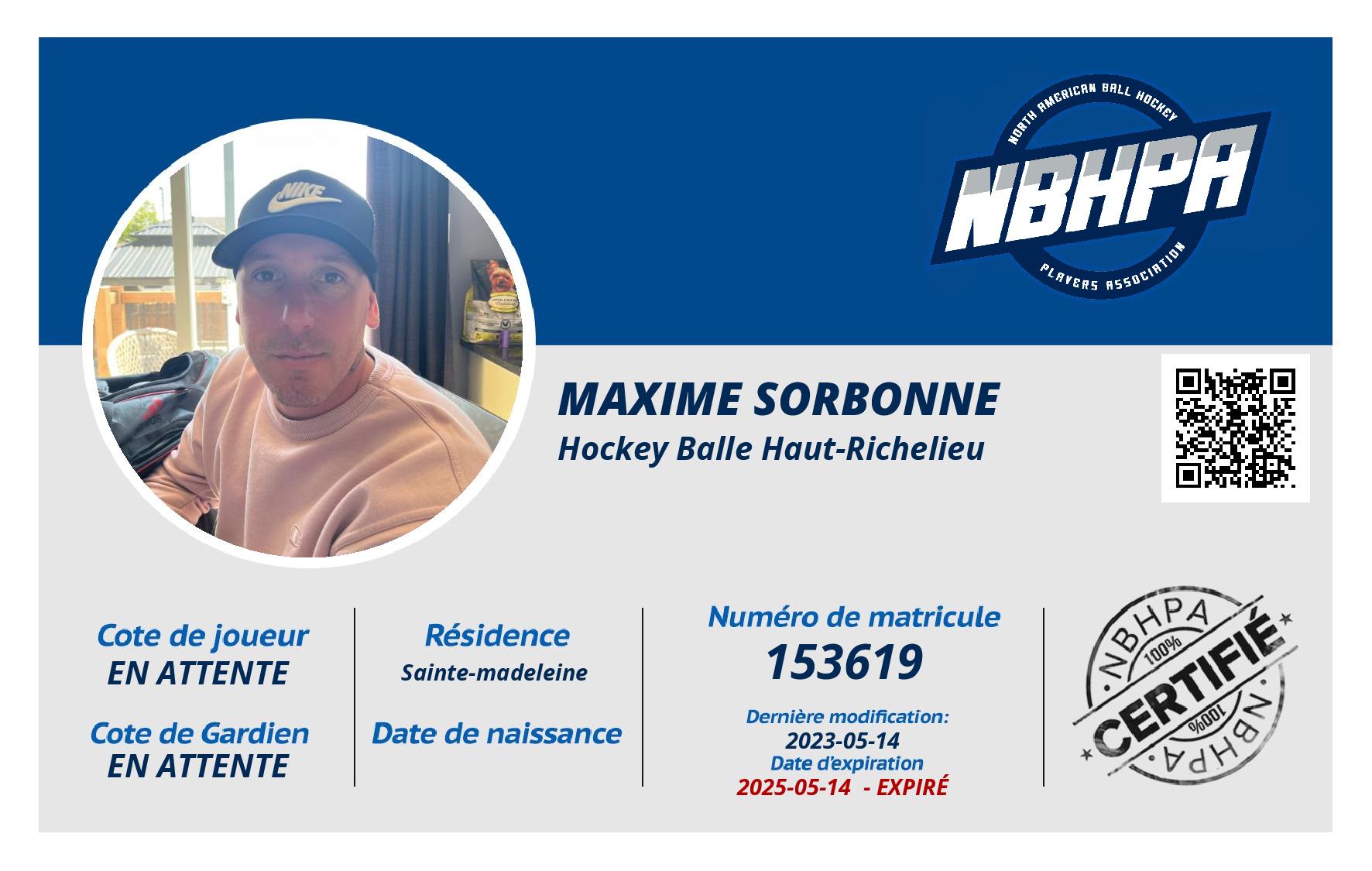 Maxime Sorbonne