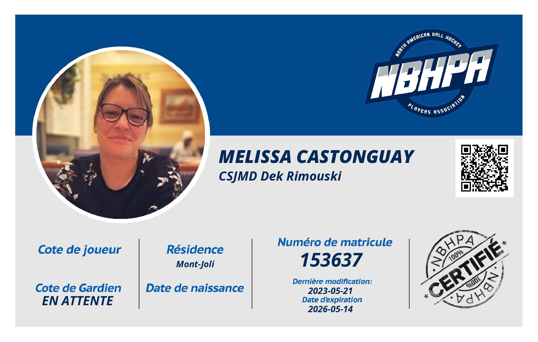 Melissa Castonguay