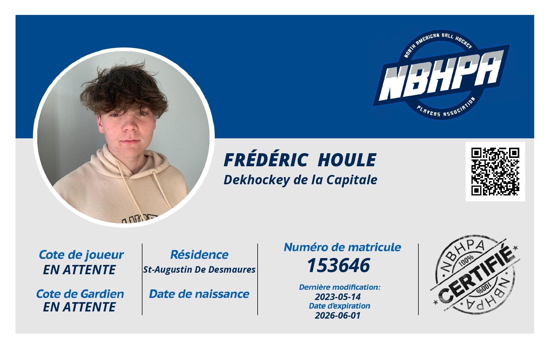 Frédéric  Houle
