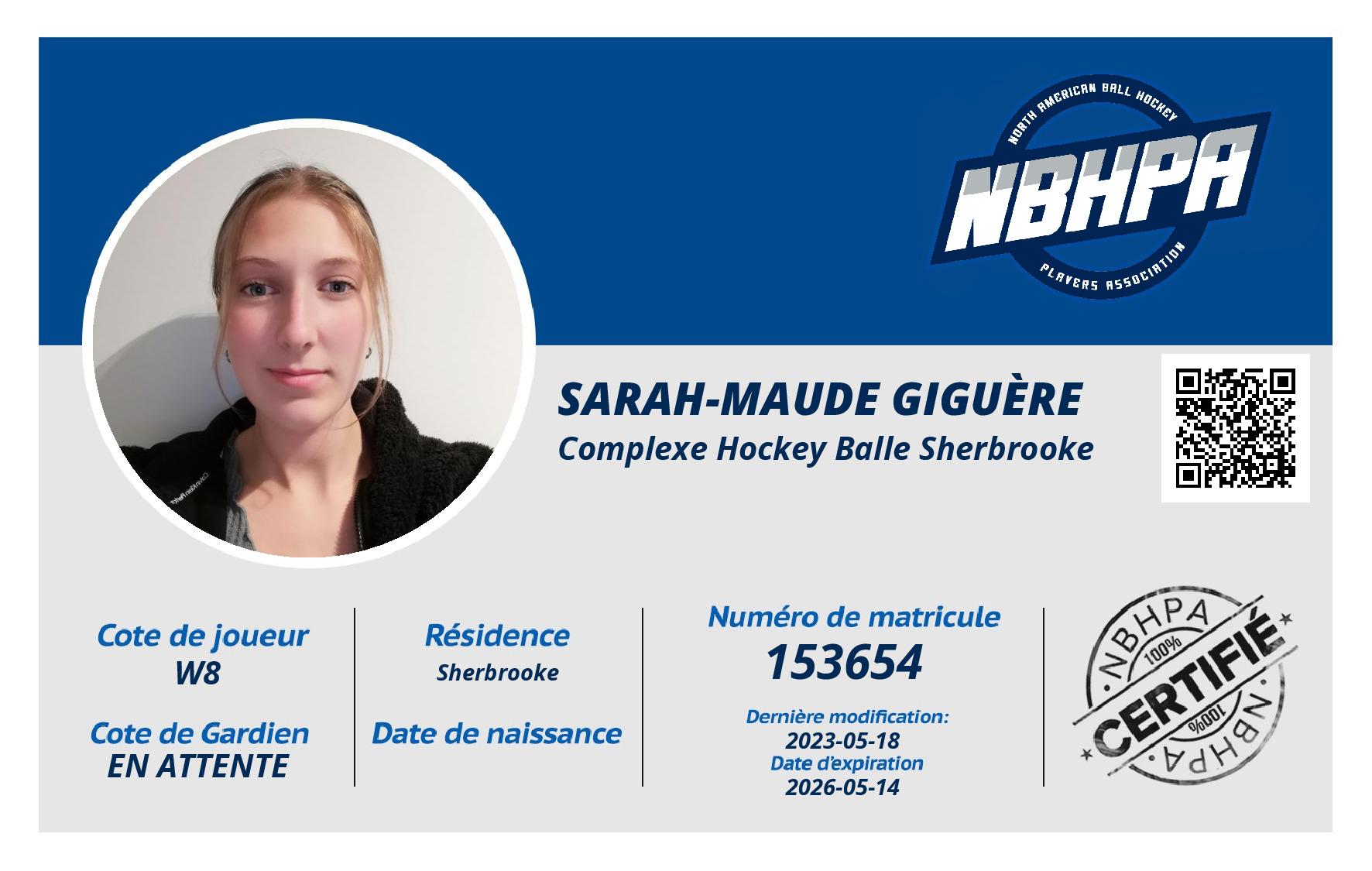 Sarah-Maude Giguère