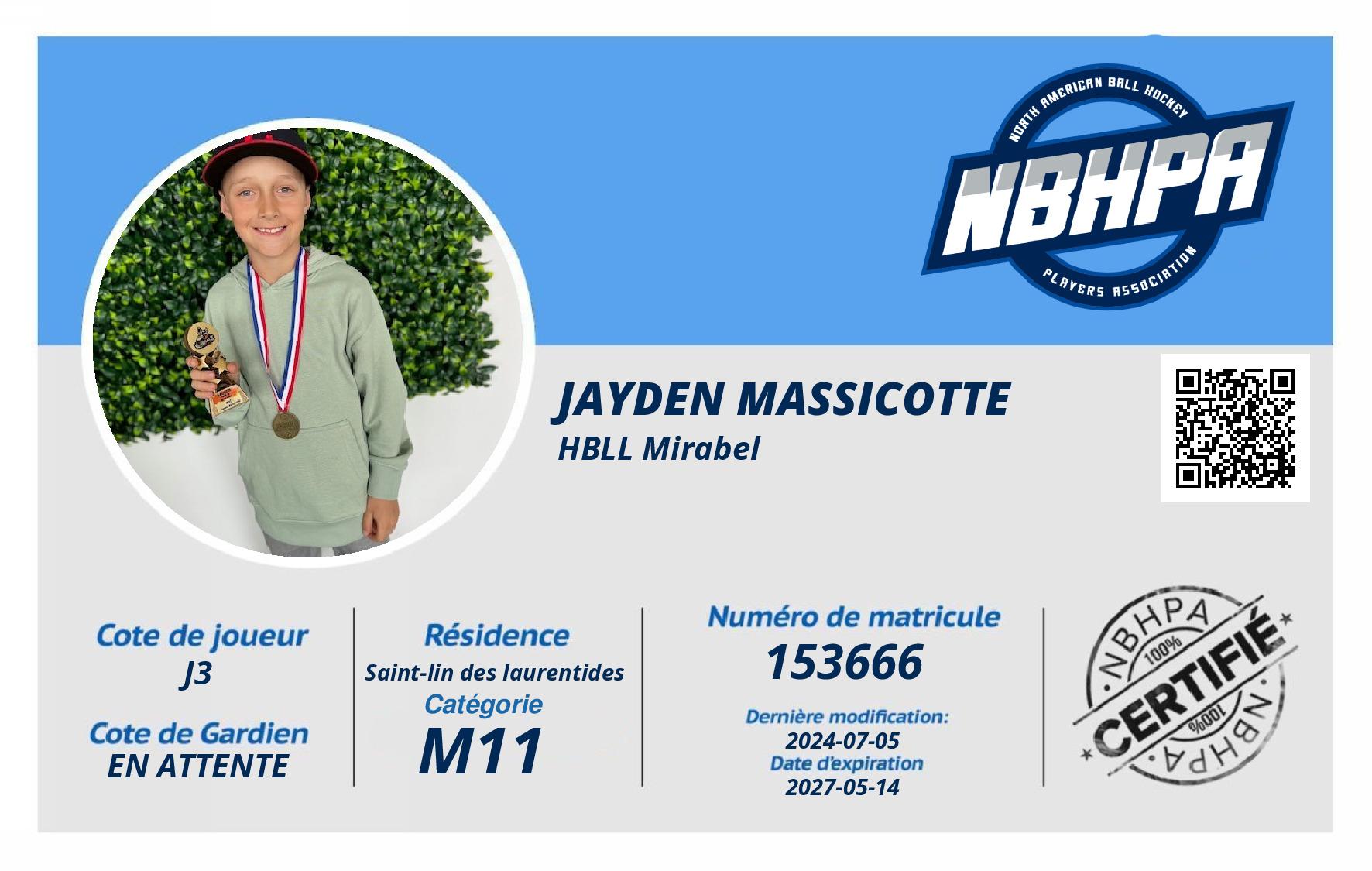 Jayden Massicotte