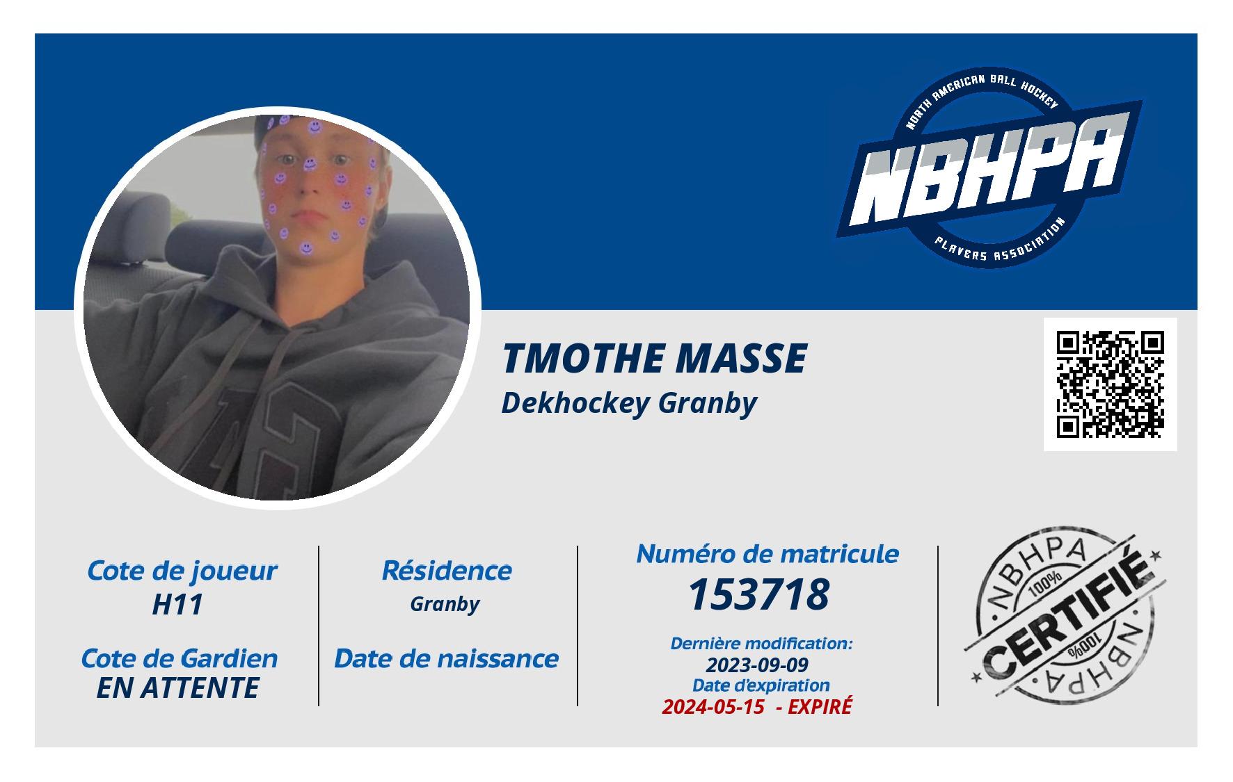 Tmothe Masse
