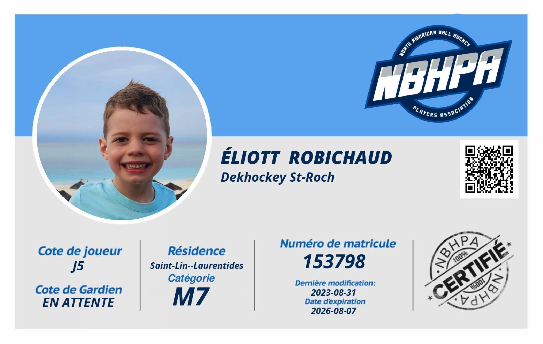 Éliott  Robichaud