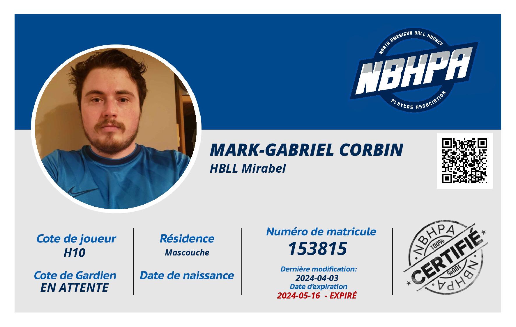 Mark-Gabriel Corbin
