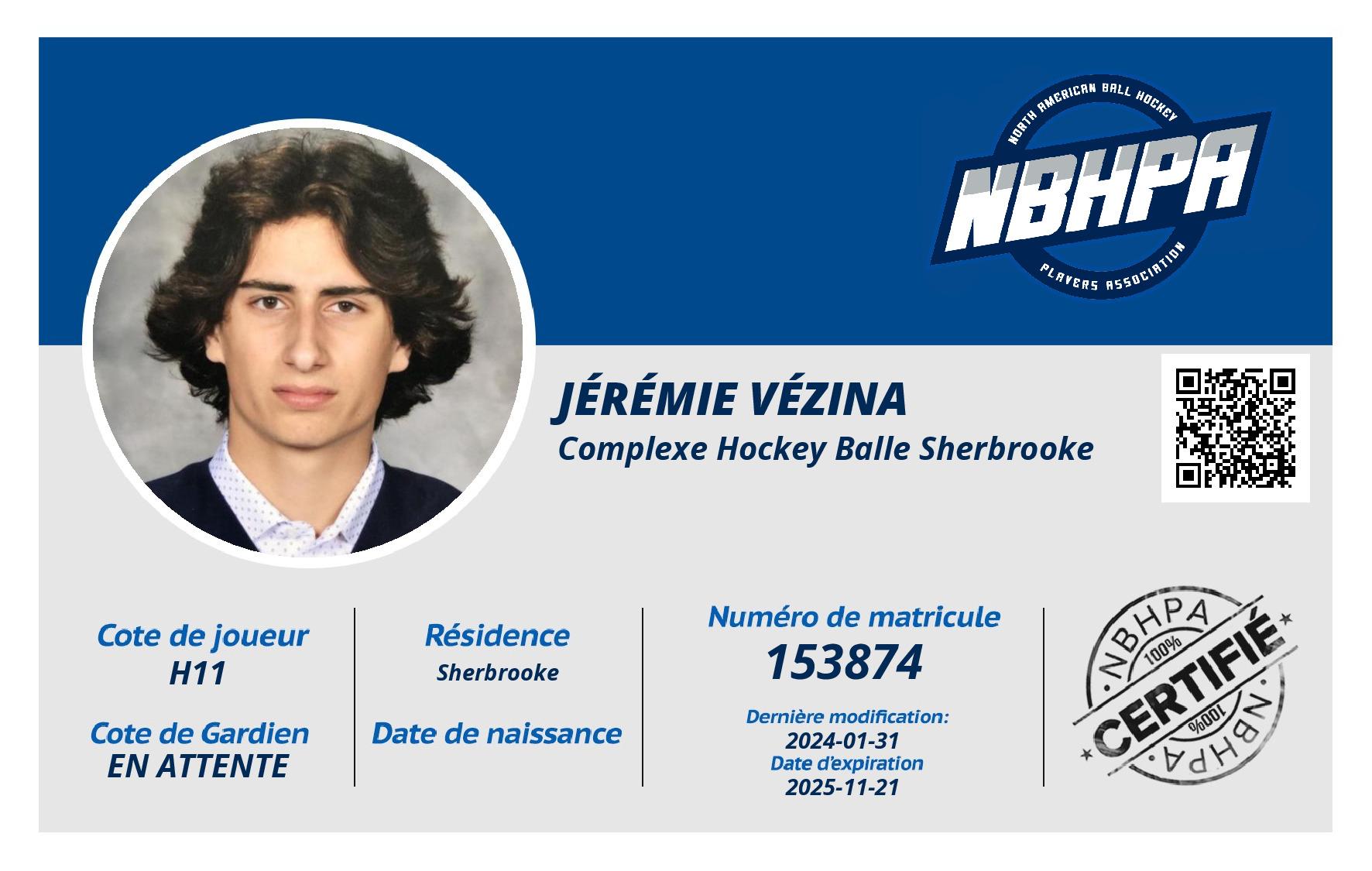 Jérémie Vézina