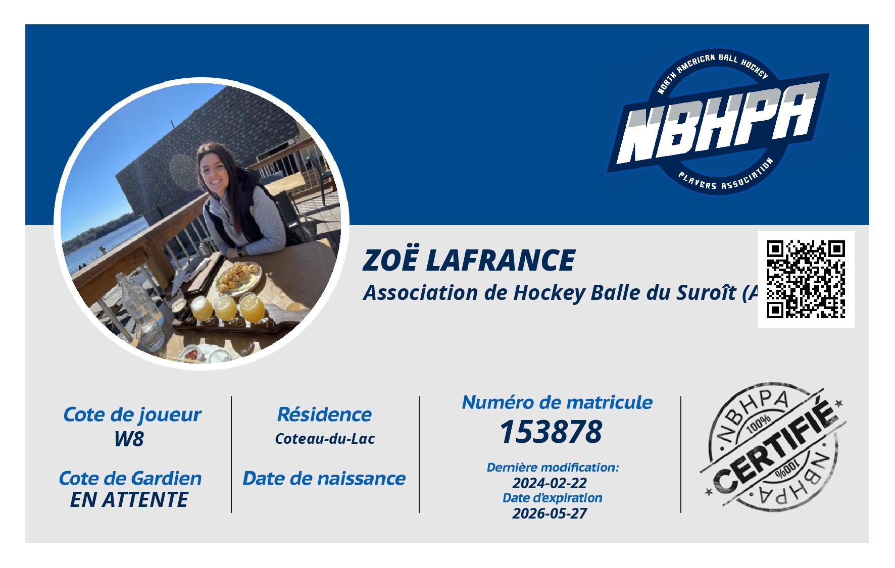 Zoë Lafrance