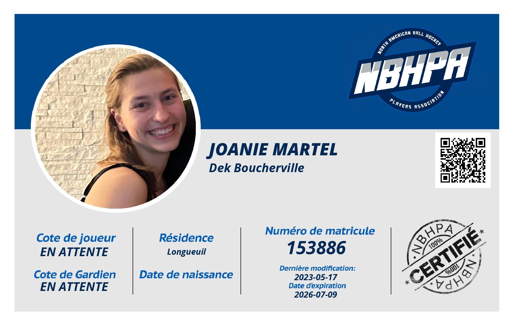 Joanie Martel