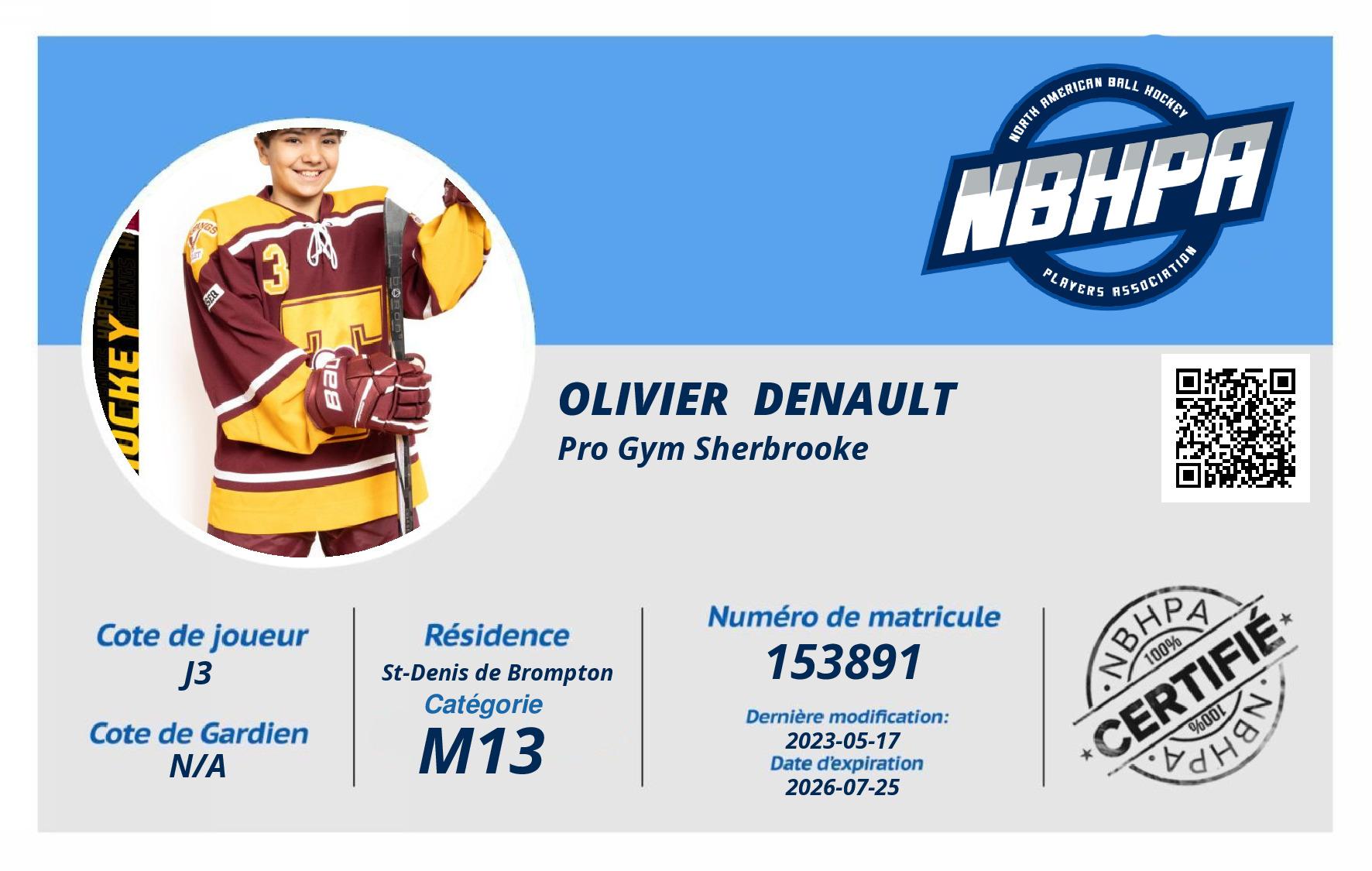 Olivier  Denault 