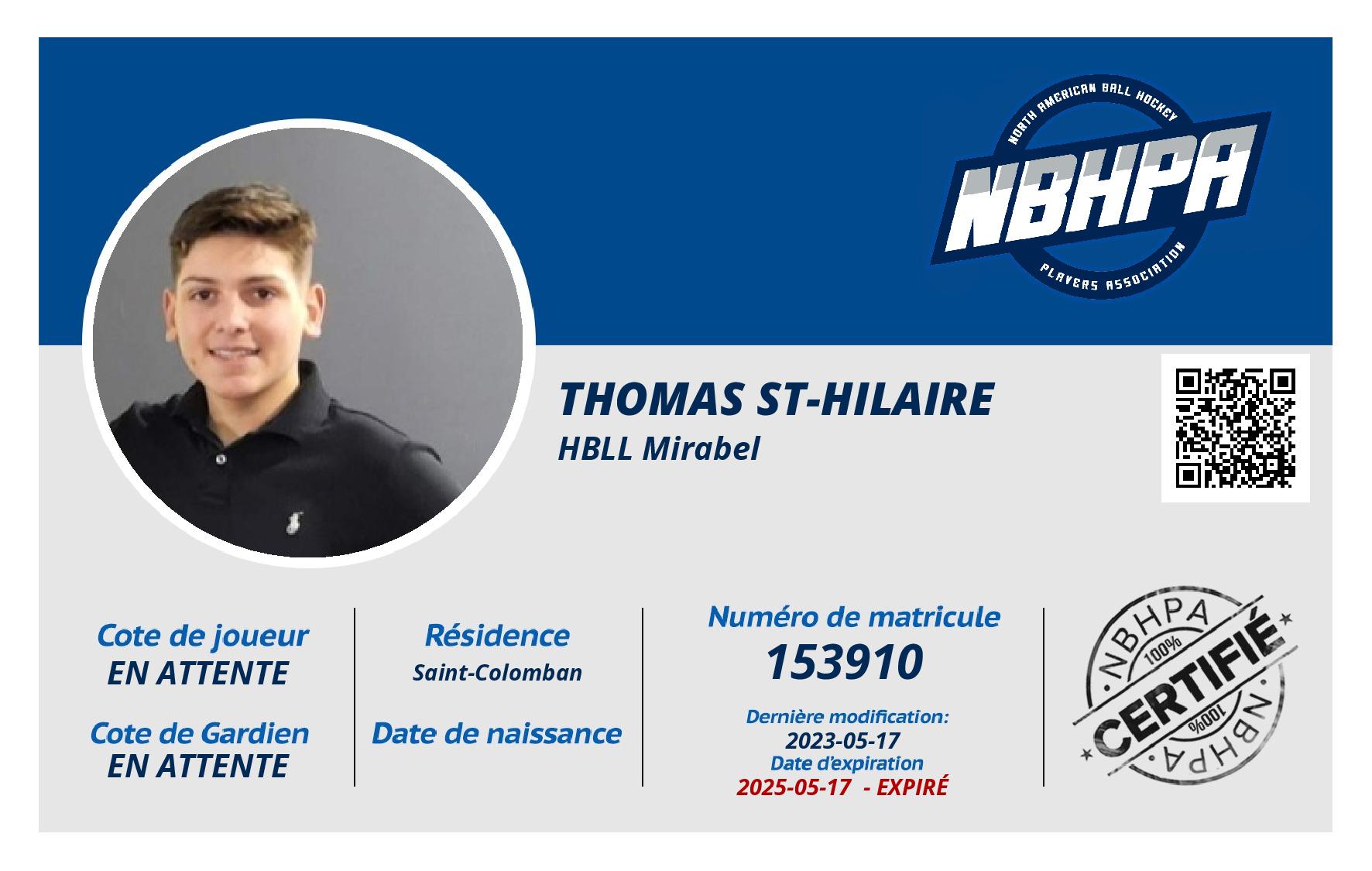 Thomas St-Hilaire