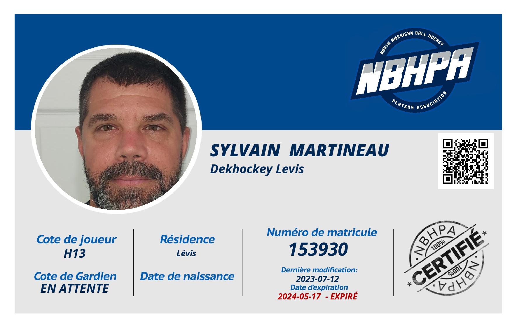 Sylvain  Martineau 