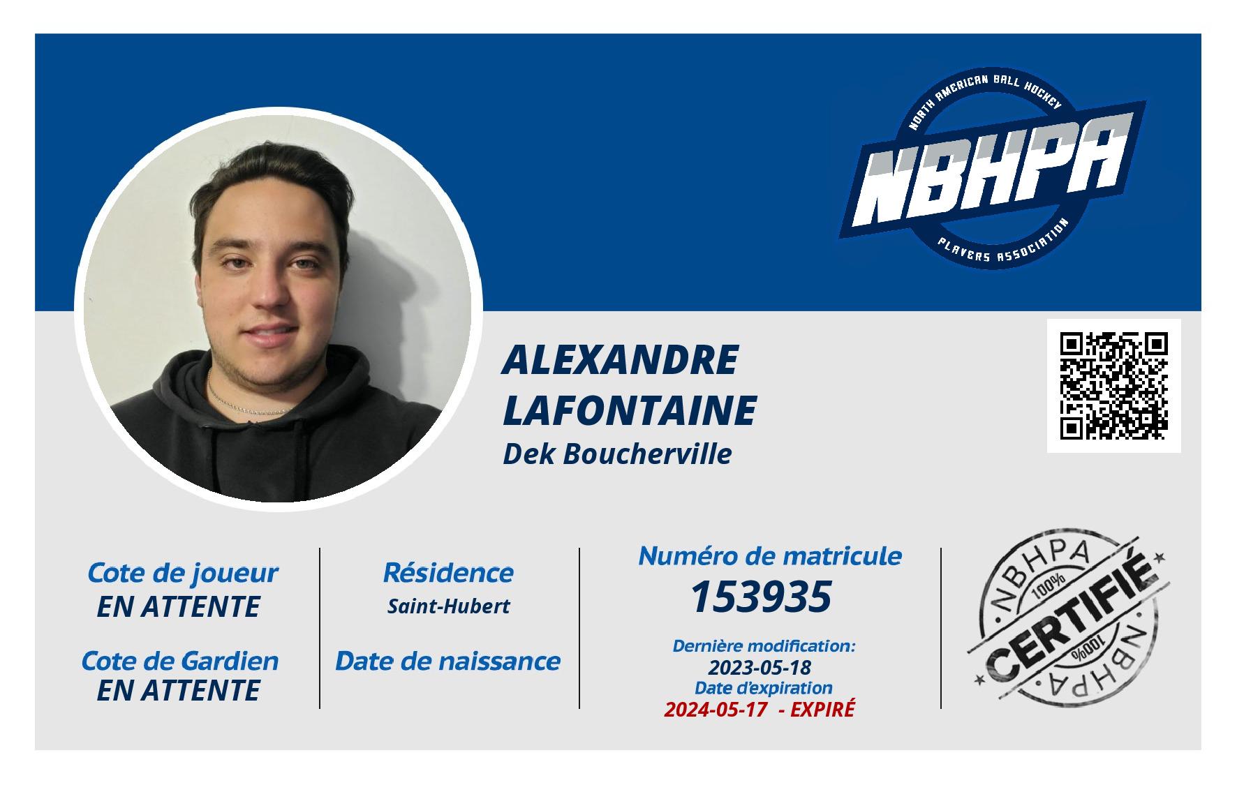 Alexandre Lafontaine