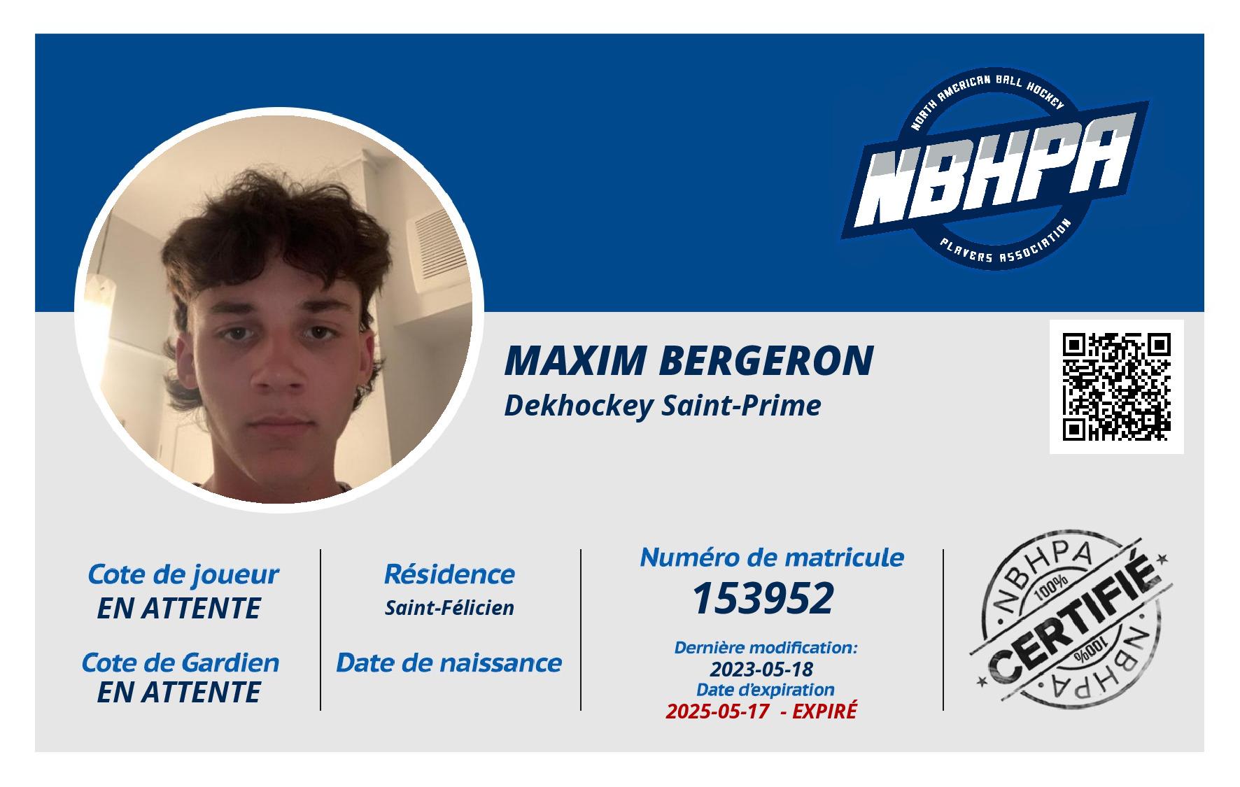 Maxim Bergeron