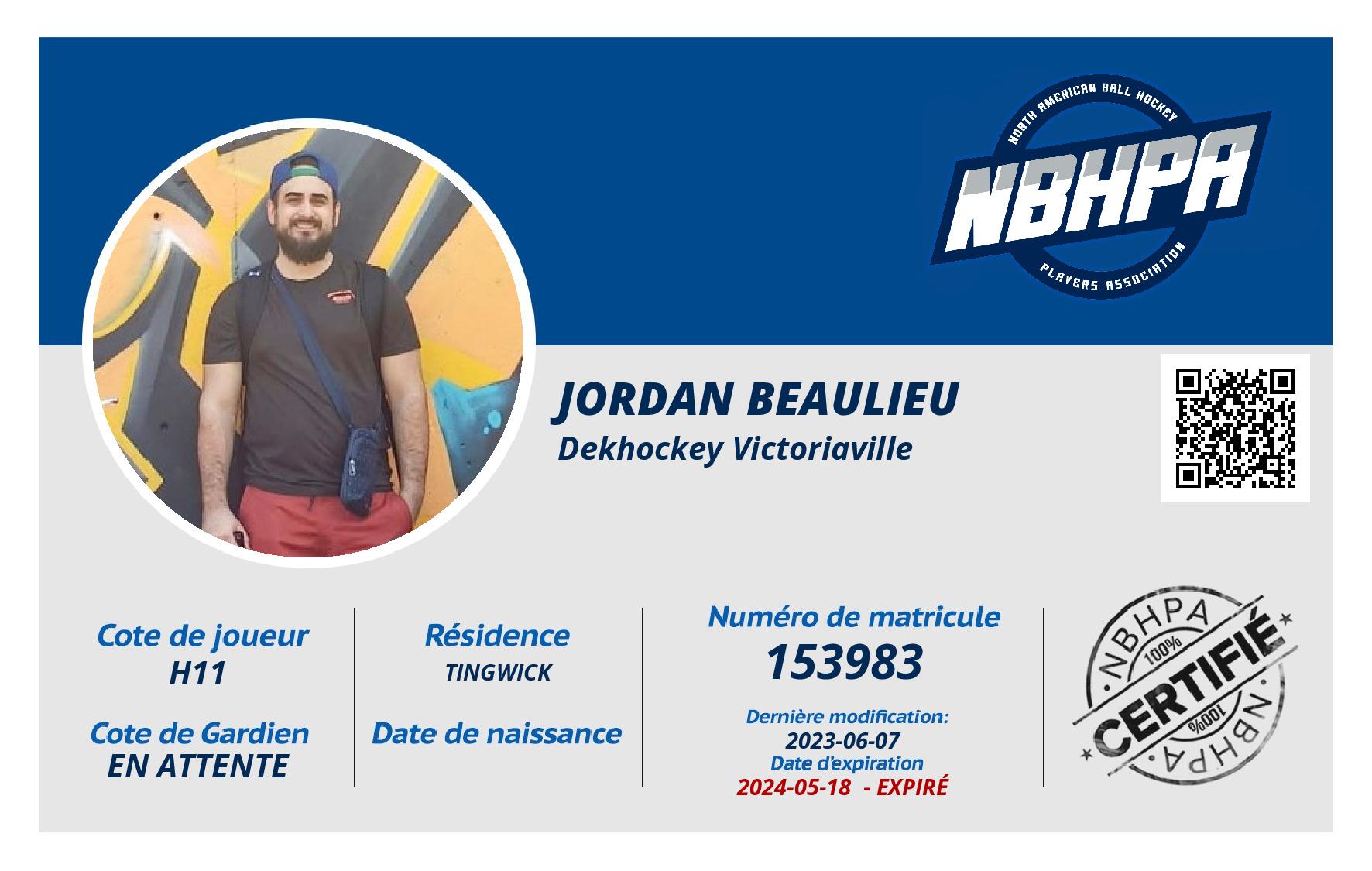 Jordan Beaulieu