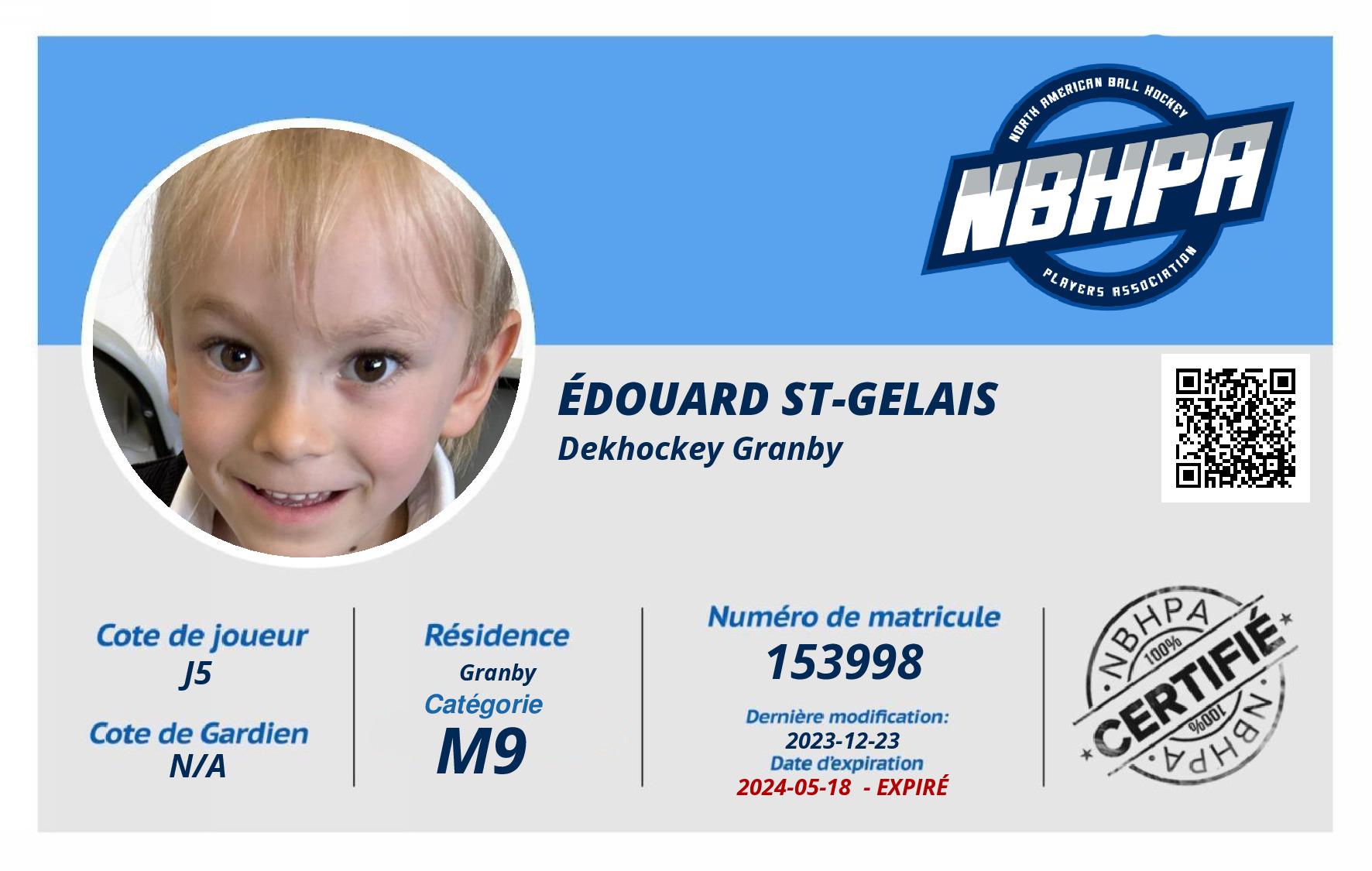 Édouard St-Gelais
