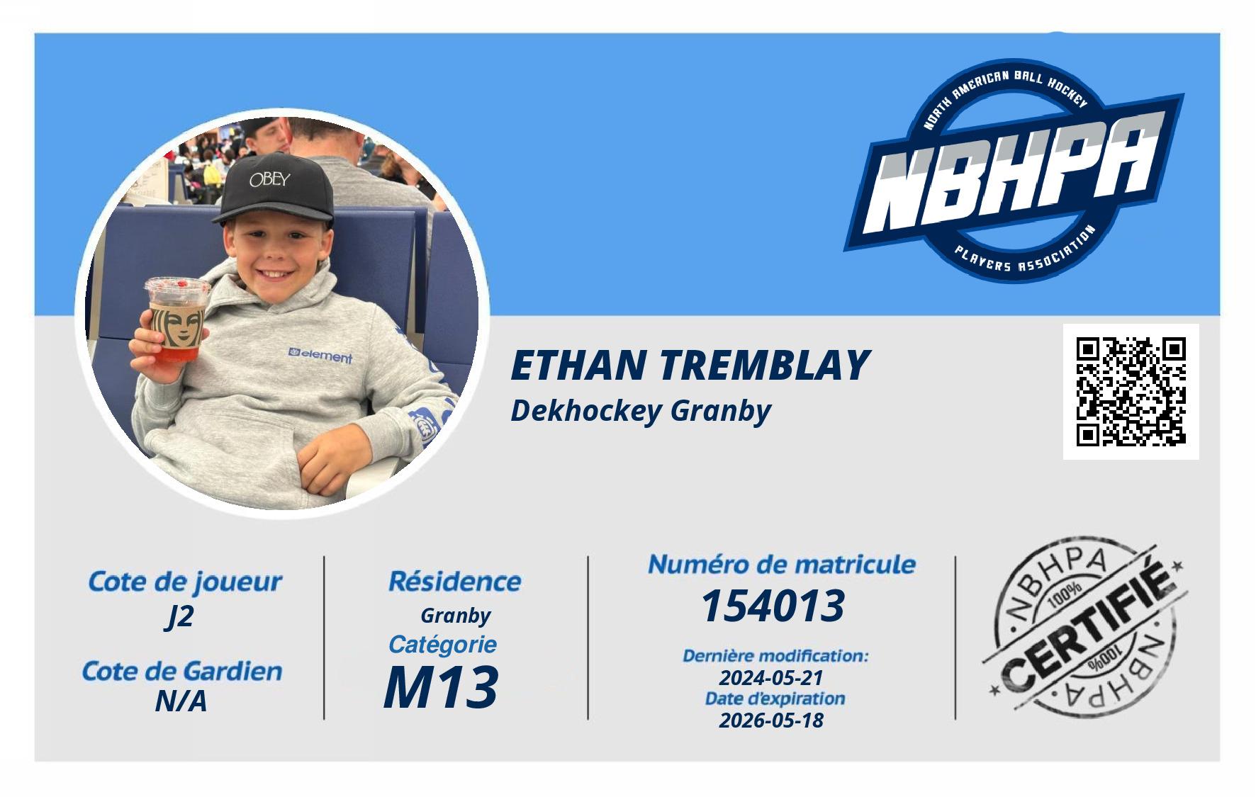 Ethan Tremblay