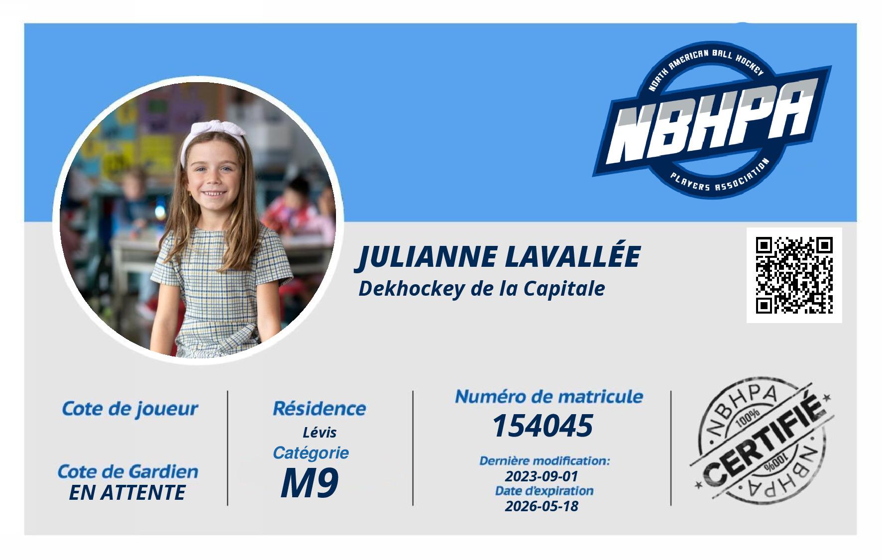 Julianne Lavallée