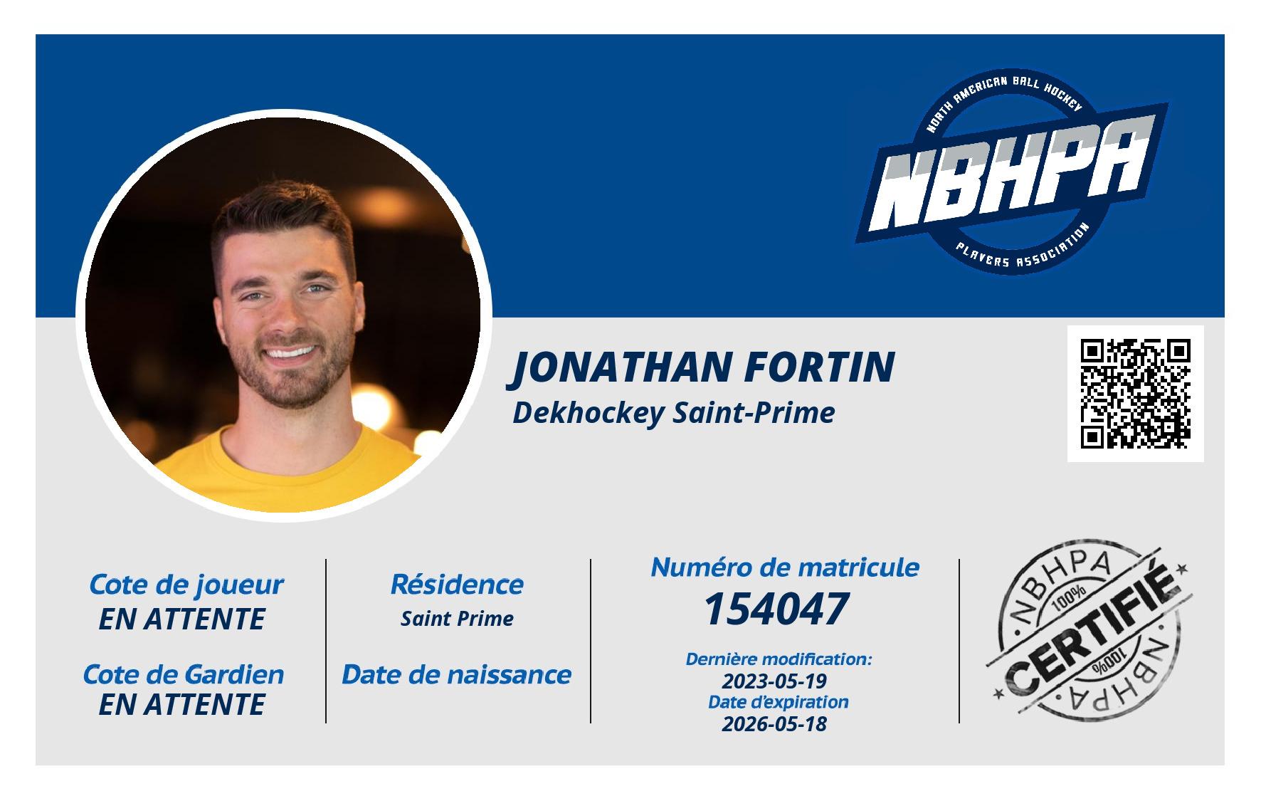 Jonathan Fortin
