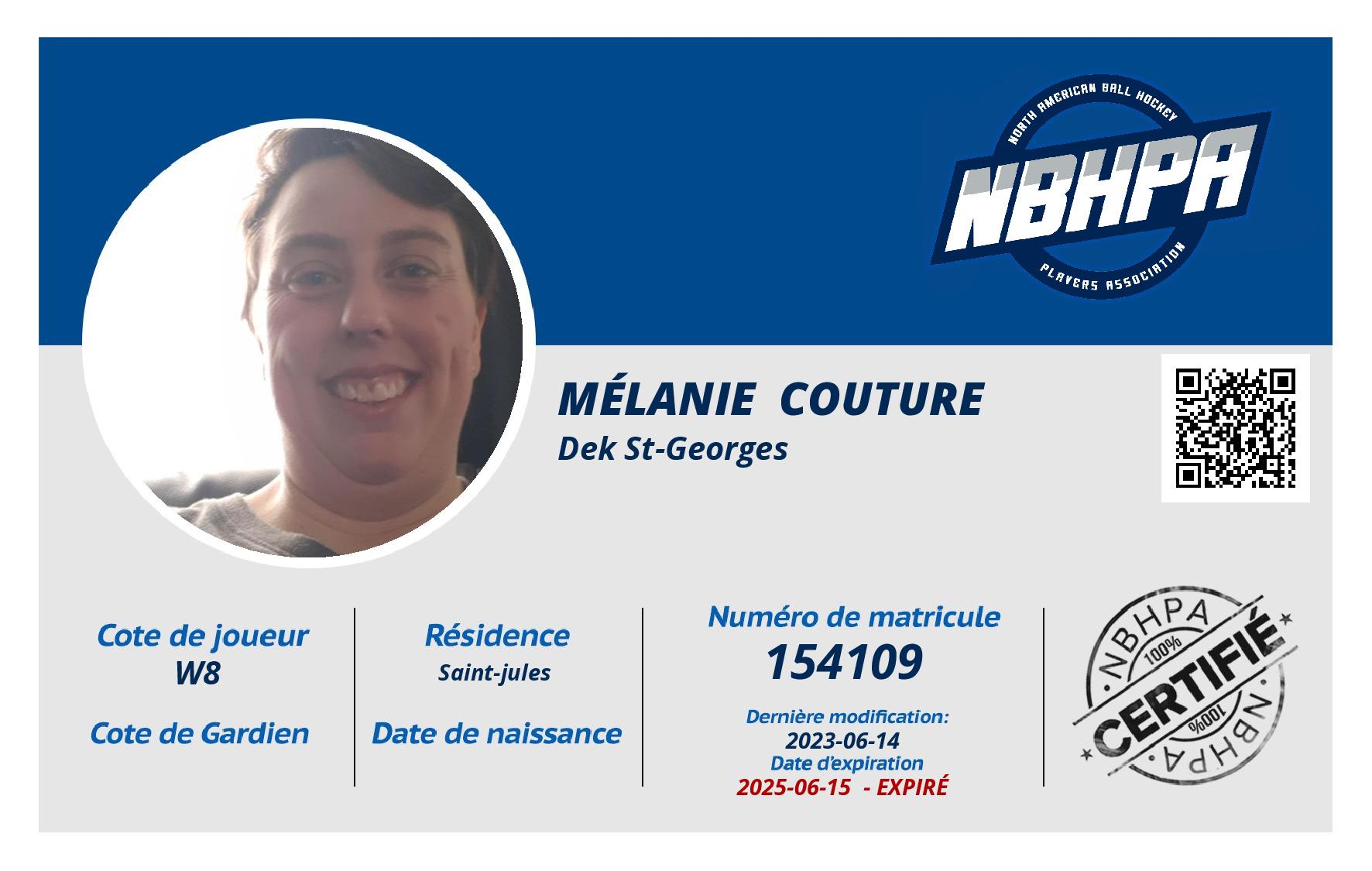 Mélanie  Couture