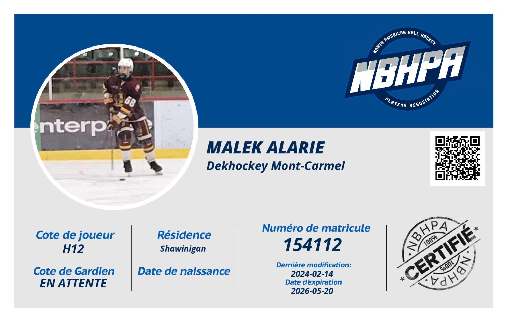 Malek Alarie