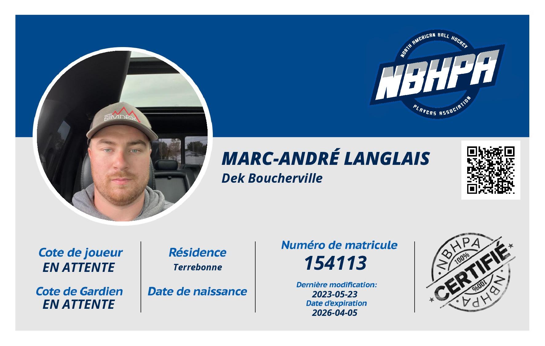 Marc-André Langlais