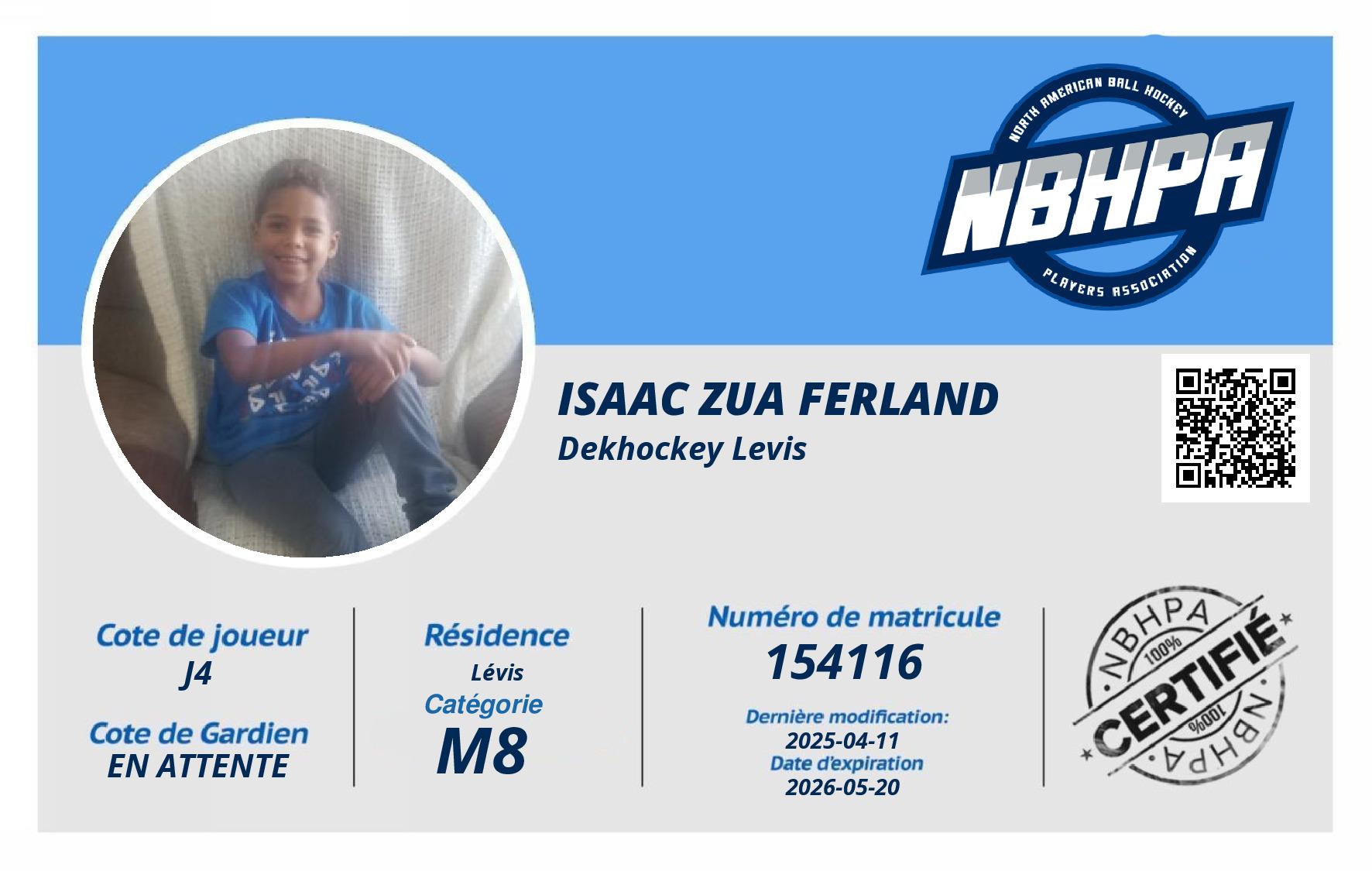 Isaac Zua Ferland