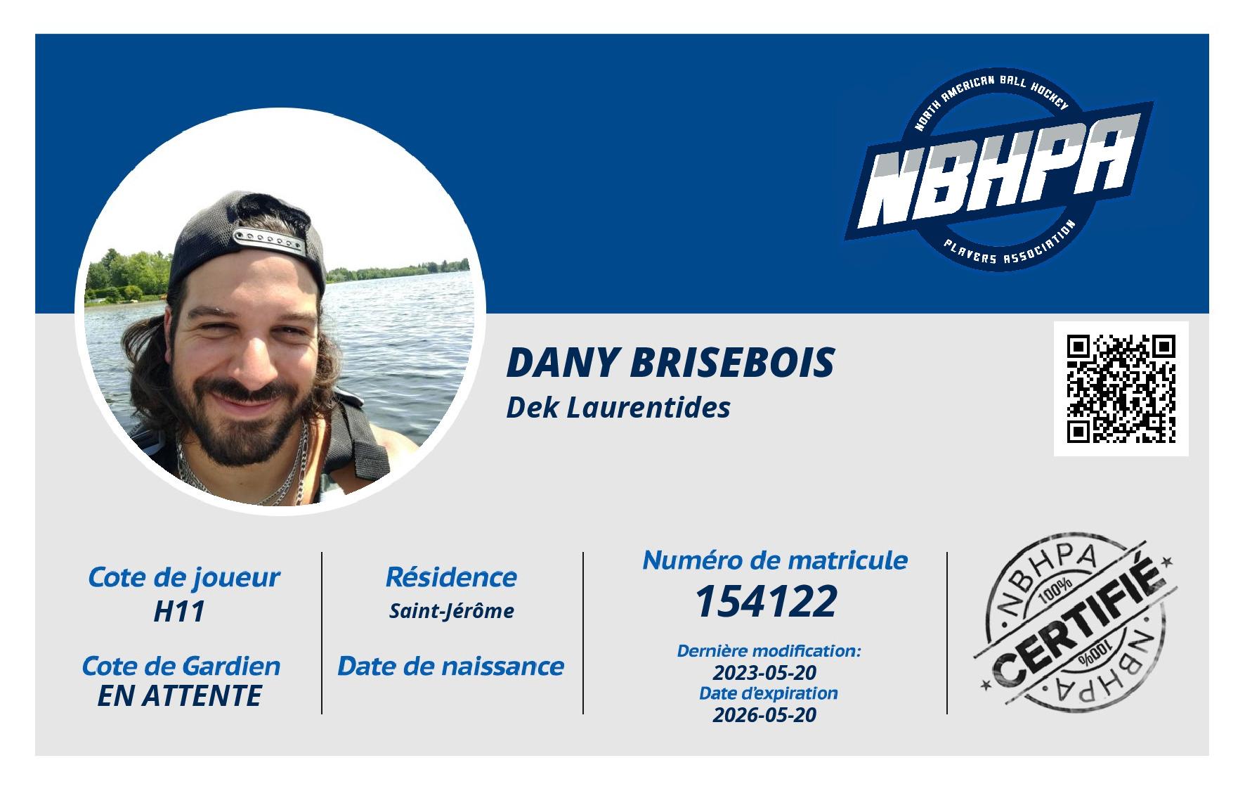 Dany Brisebois 