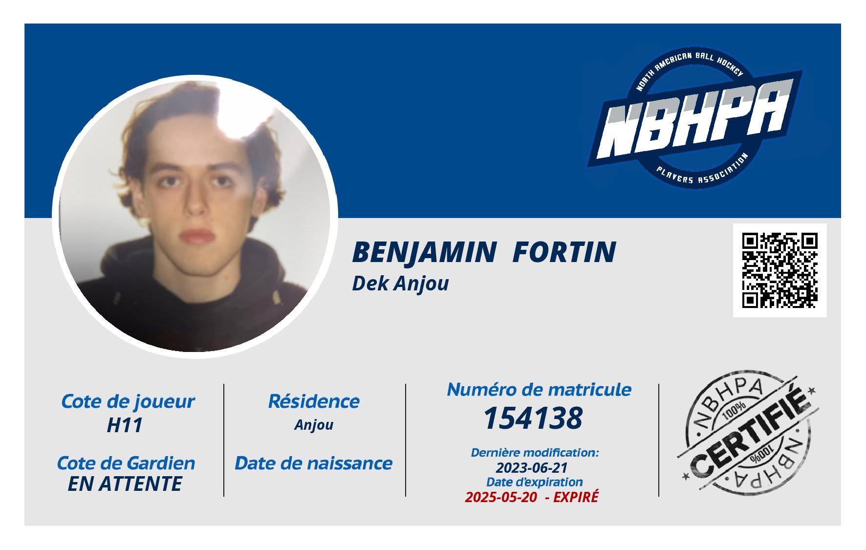 Benjamin  Fortin