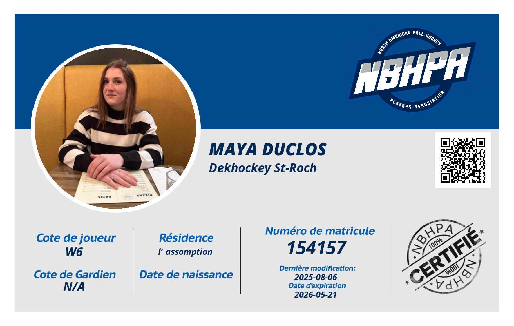 Maya Duclos