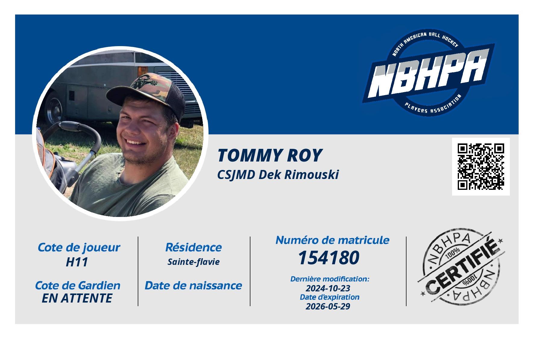 Tommy Roy