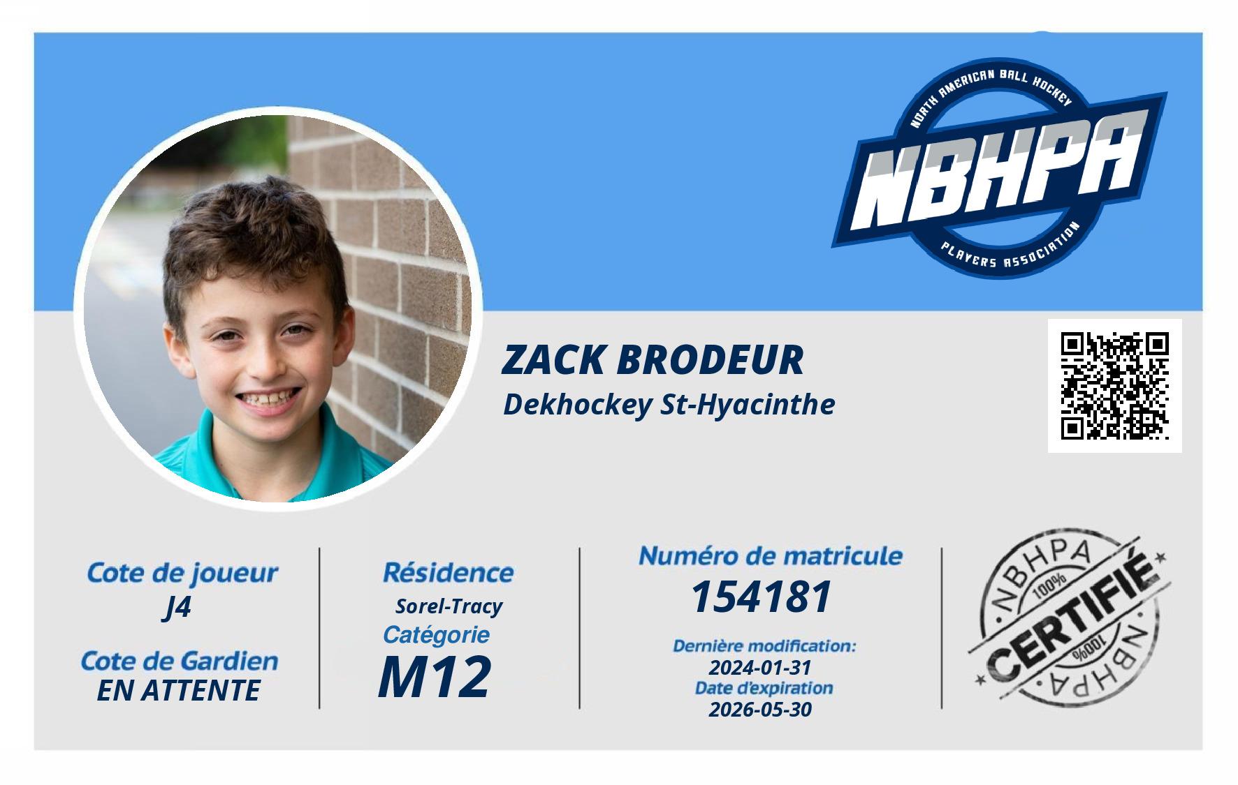 Zack Brodeur