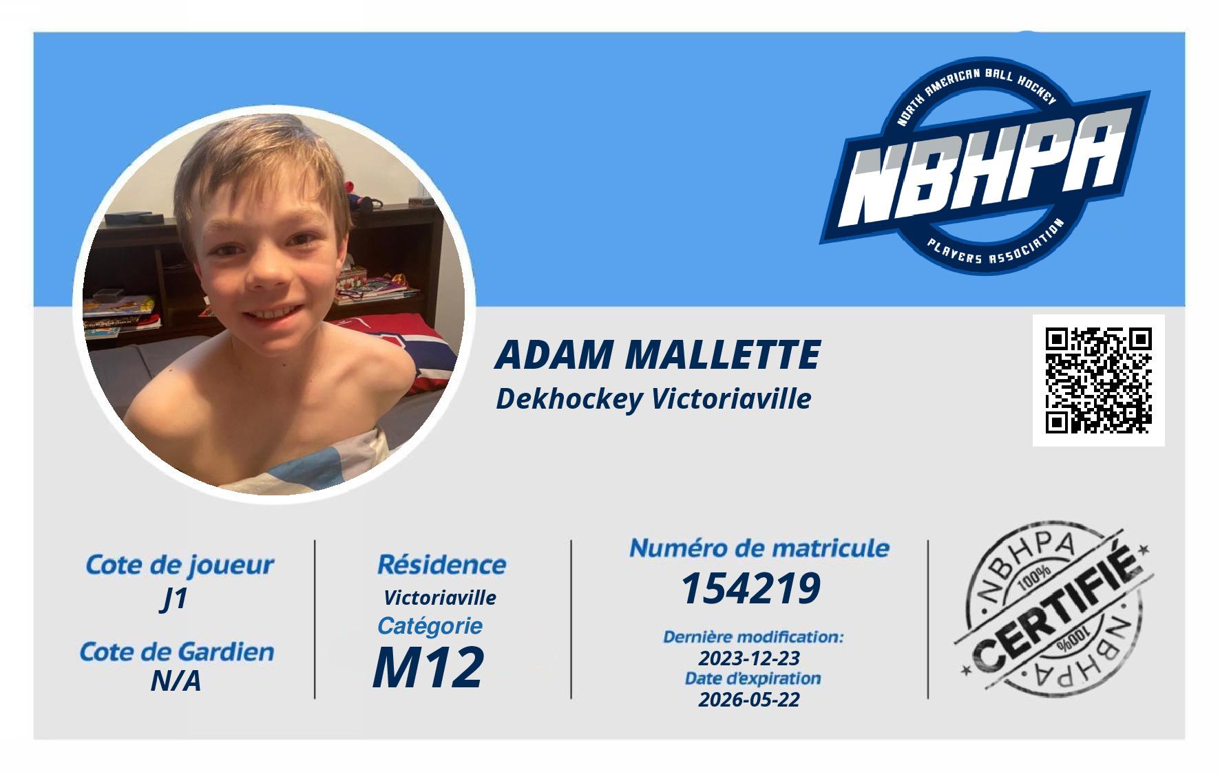 Adam Mallette