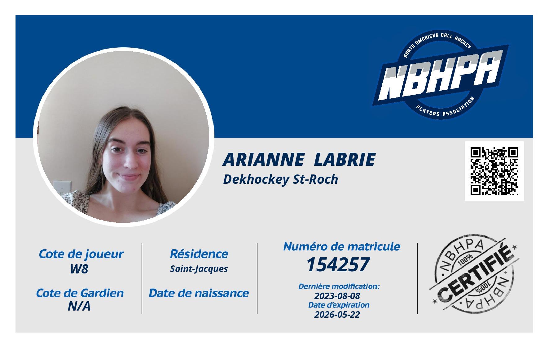 Arianne  Labrie