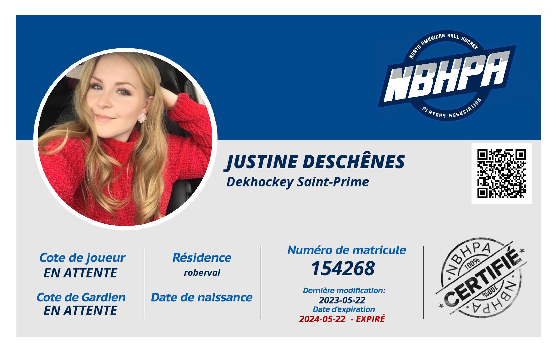 Justine Deschênes