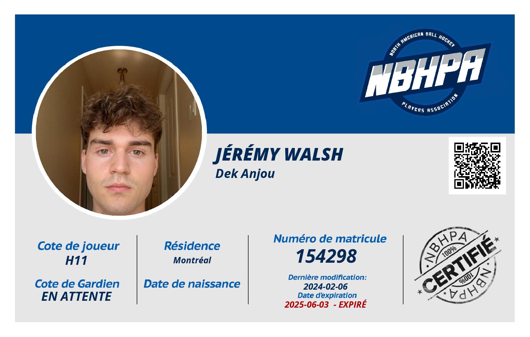 Jérémy Walsh
