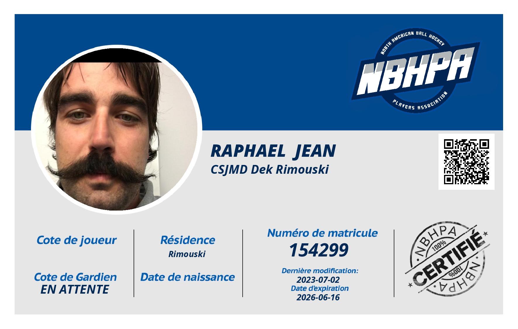 Raphael  Jean 