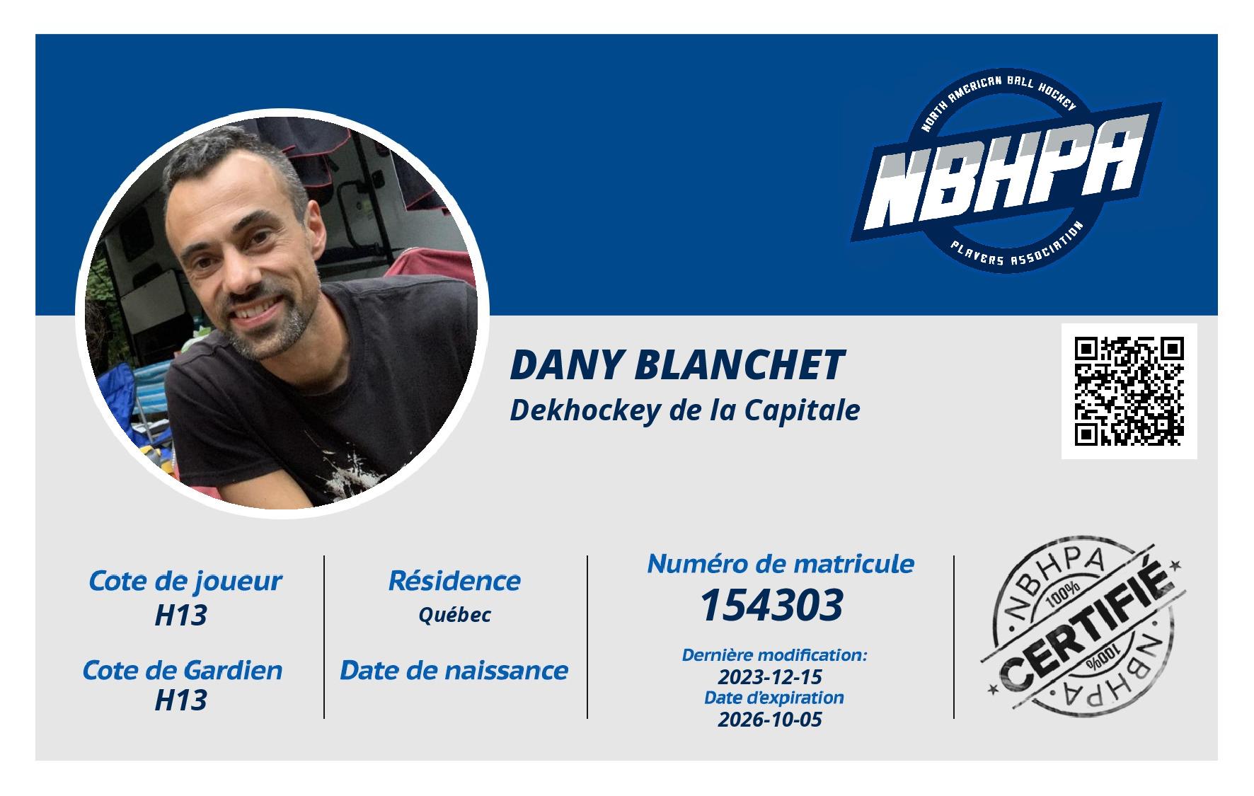 Dany Blanchet