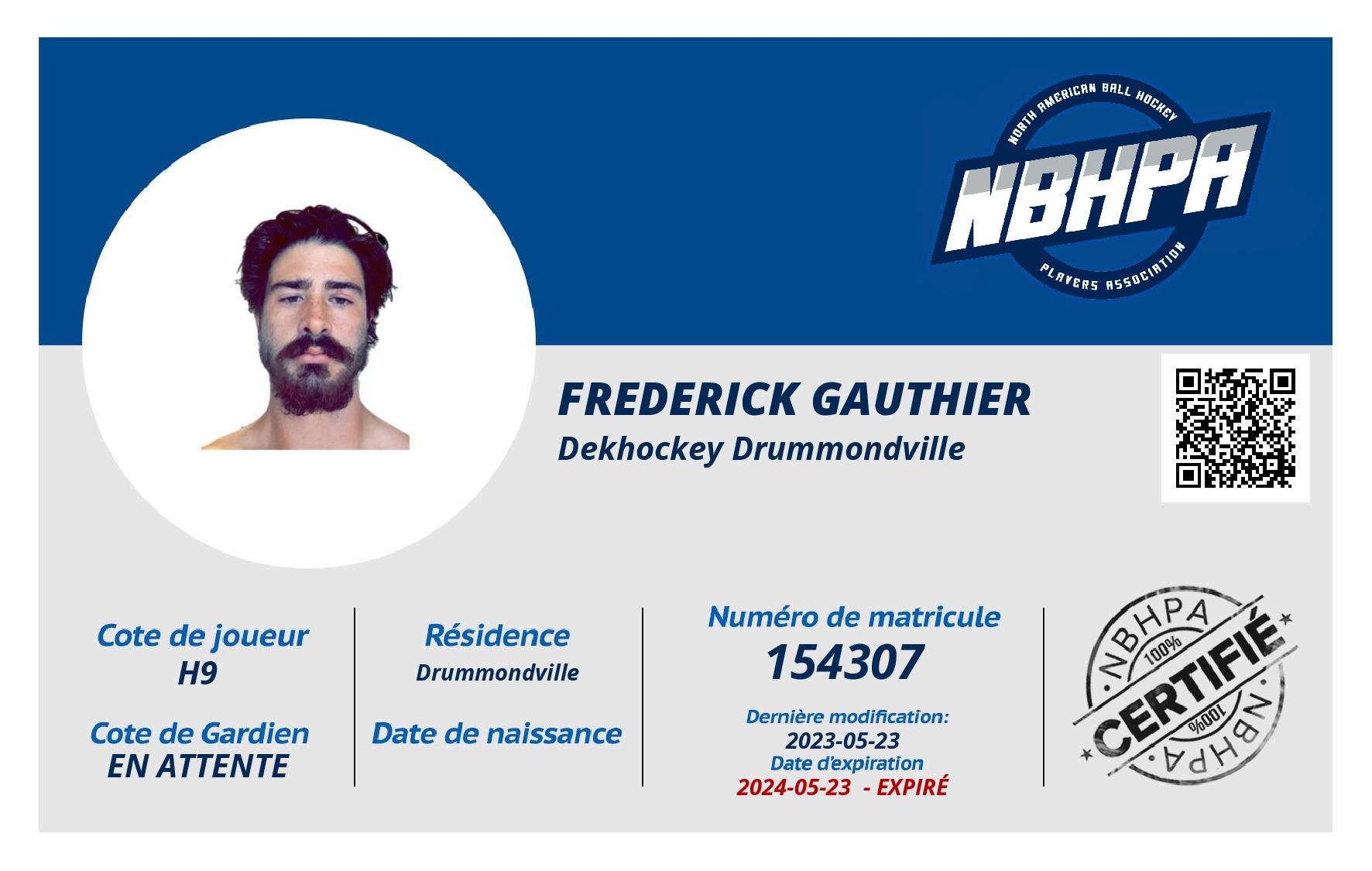 Frederick Gauthier