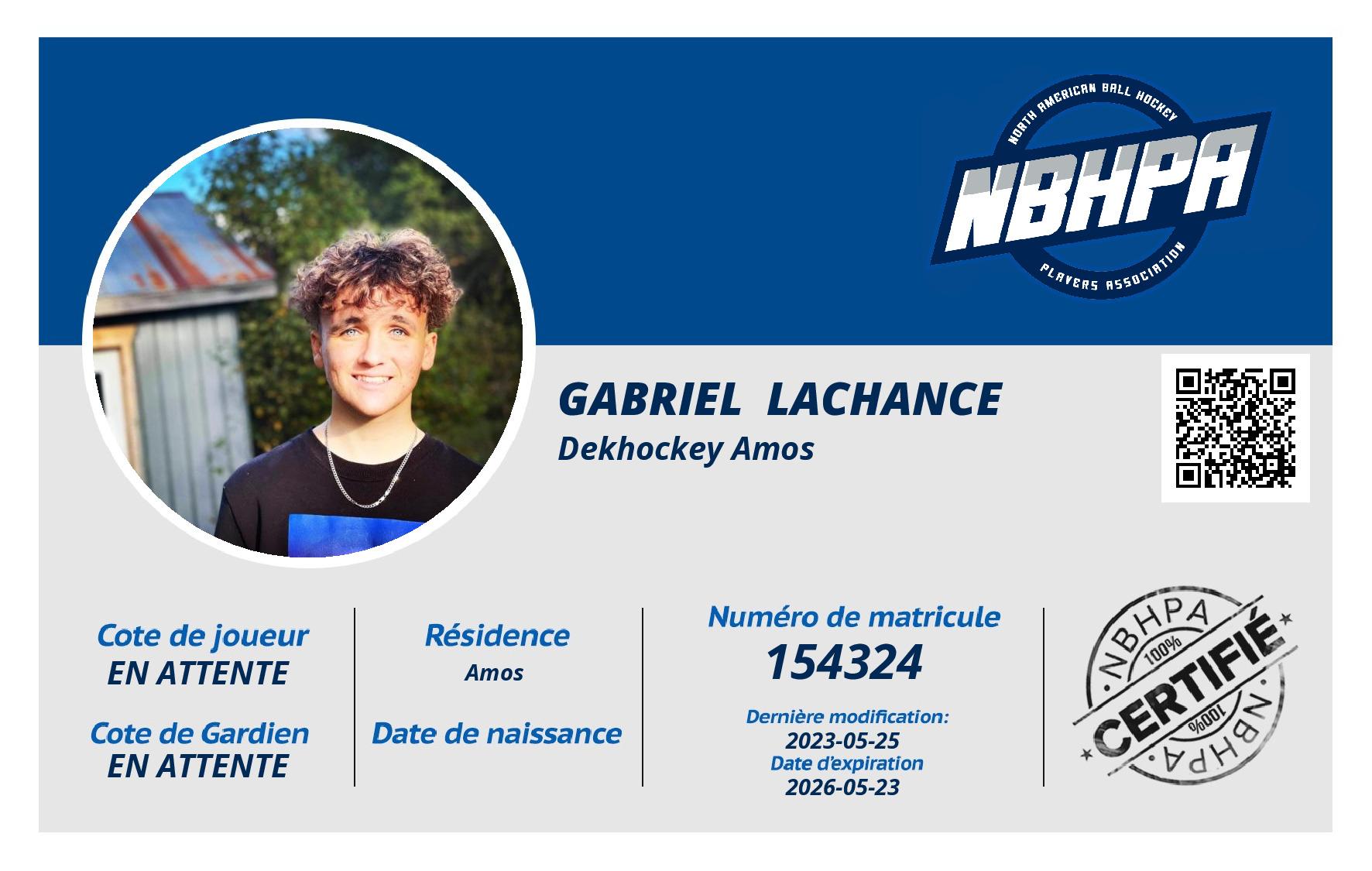 Gabriel  Lachance