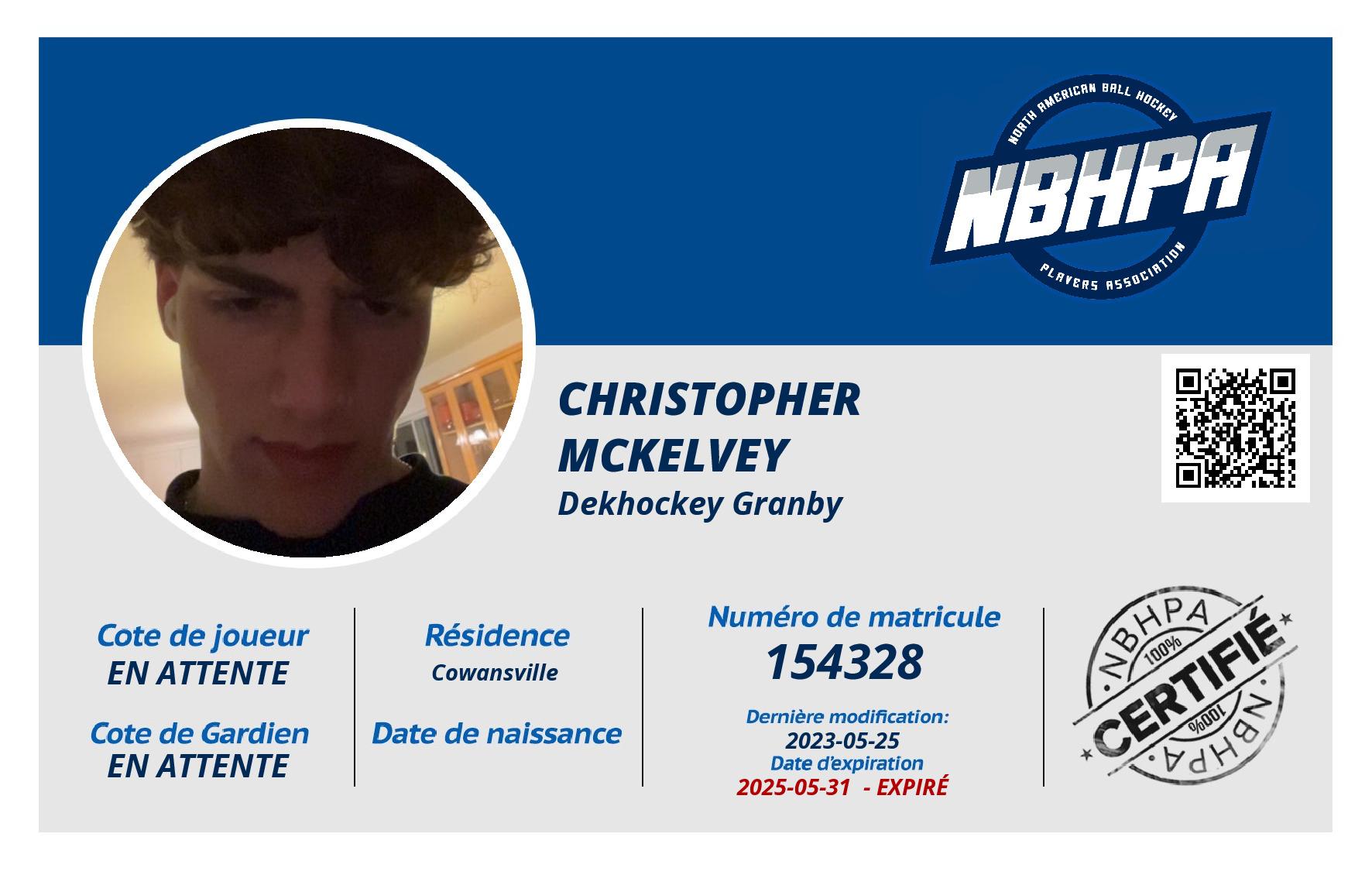 Christopher McKelvey