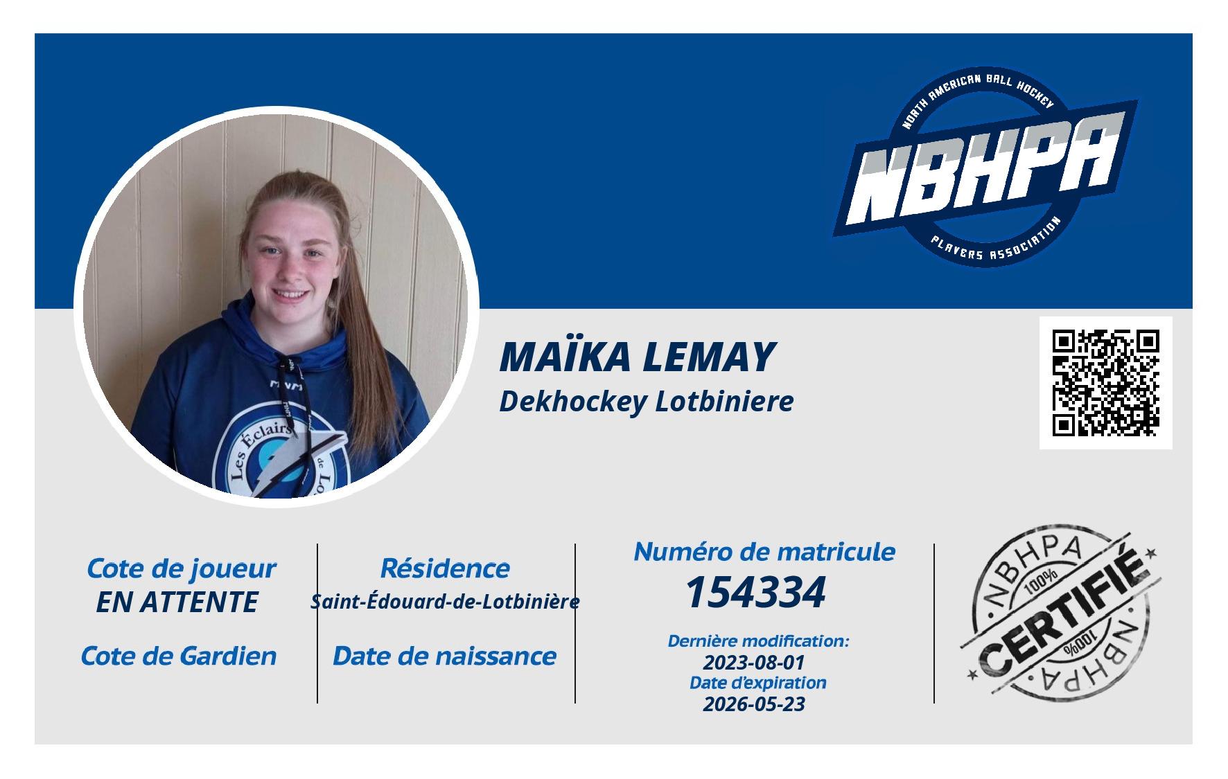 Maïka Lemay