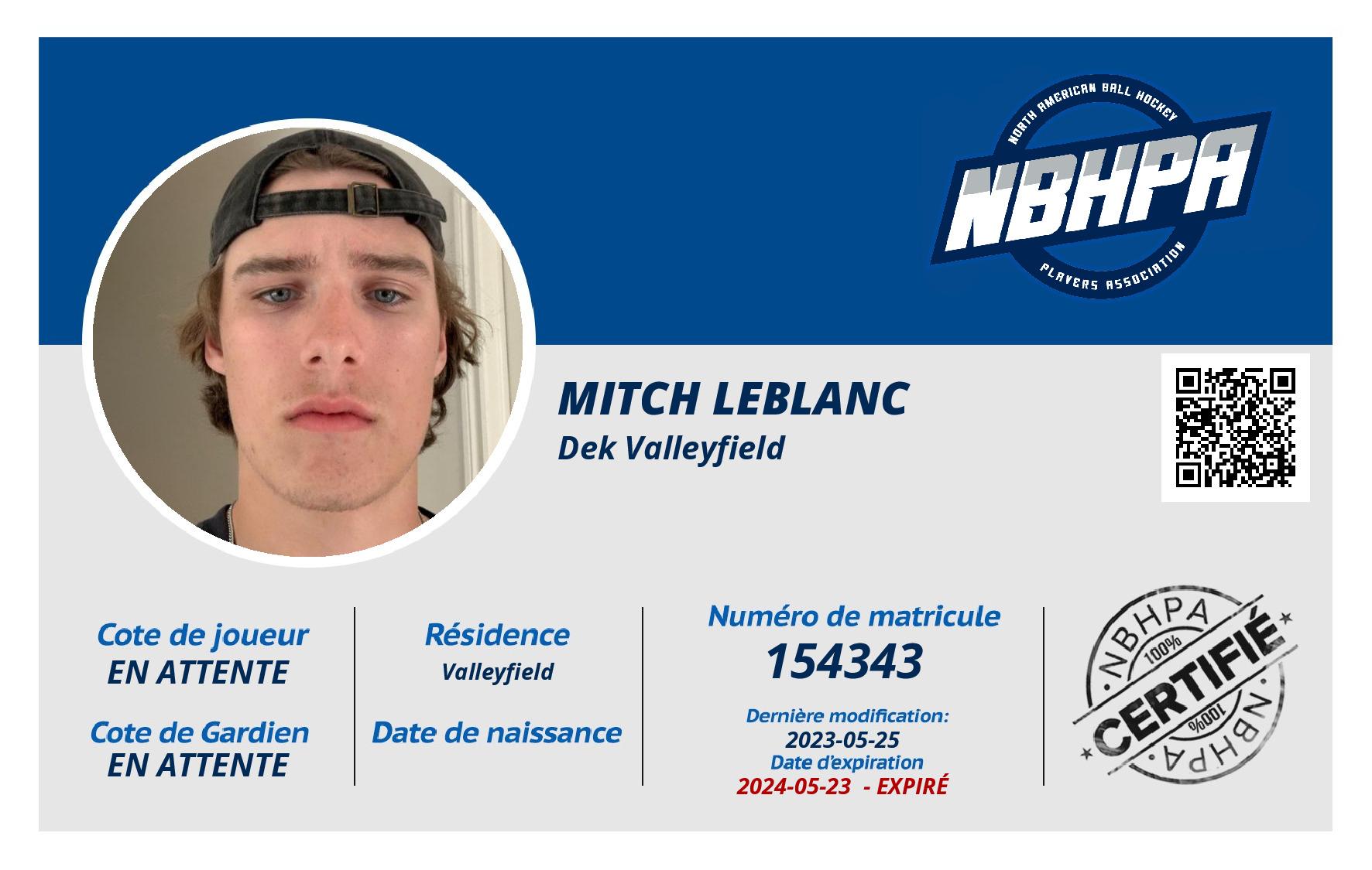 Mitch Leblanc